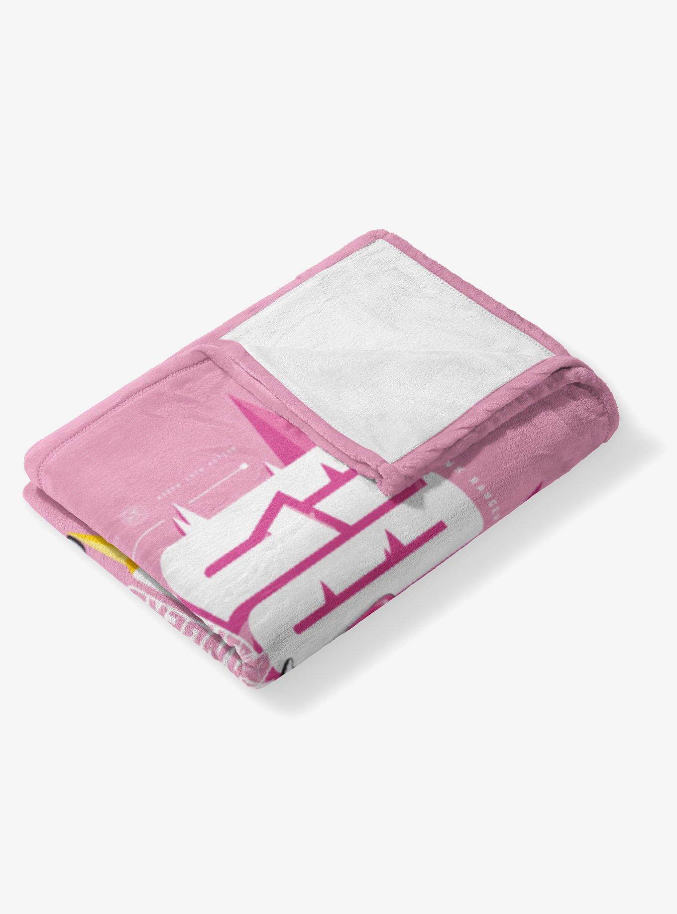 Mighty Morphin Power Rangers Pink and Yellow 40x50" Silk Touch Throw Blanket, , alternate