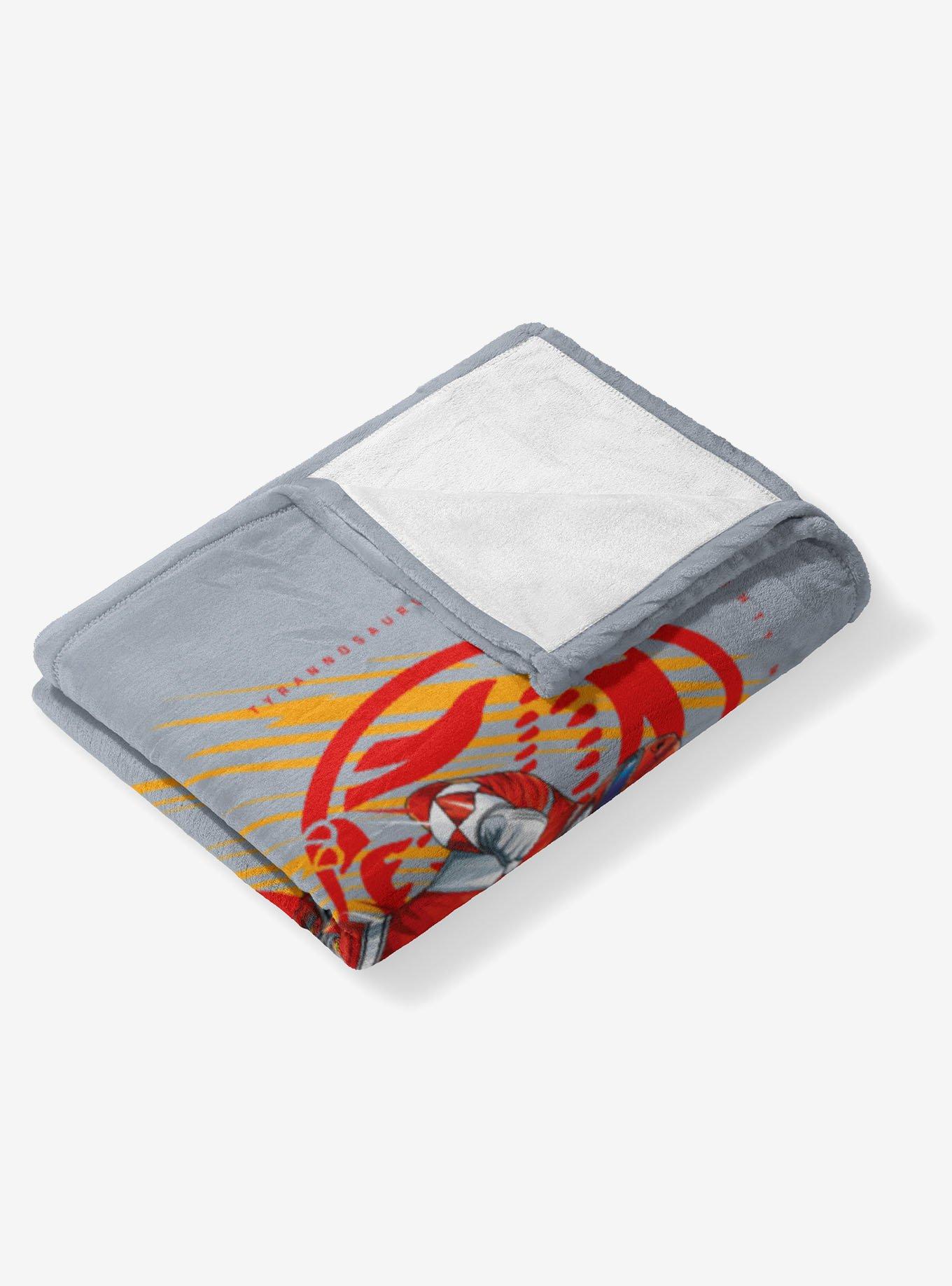 Mighty Morphin Power Rangers Red Ranger 40x50" Silk Touch Throw Blanket, , alternate