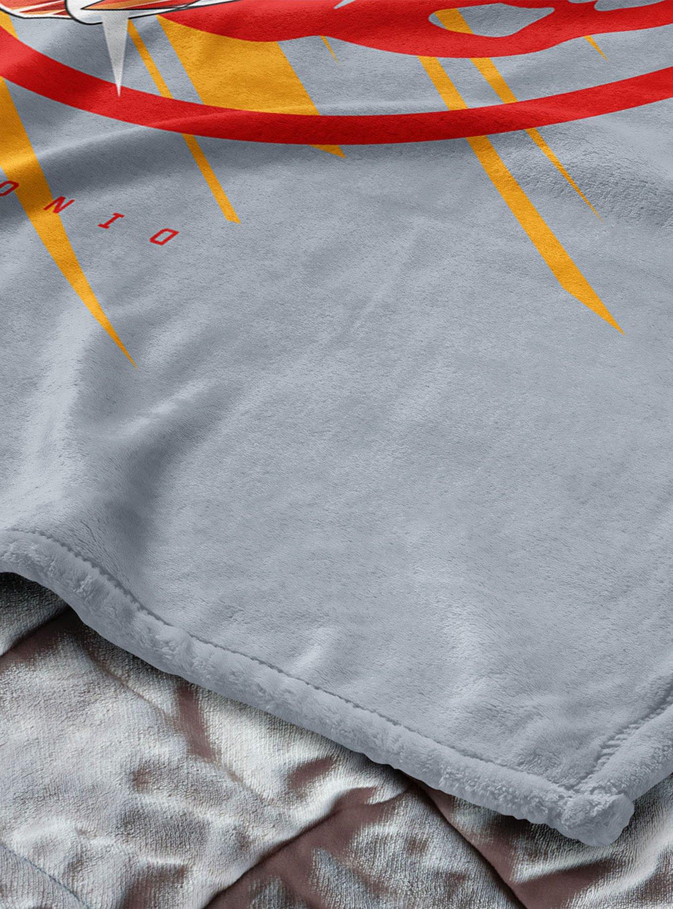 Mighty Morphin Power Rangers Red Ranger 40x50" Silk Touch Throw Blanket, , alternate