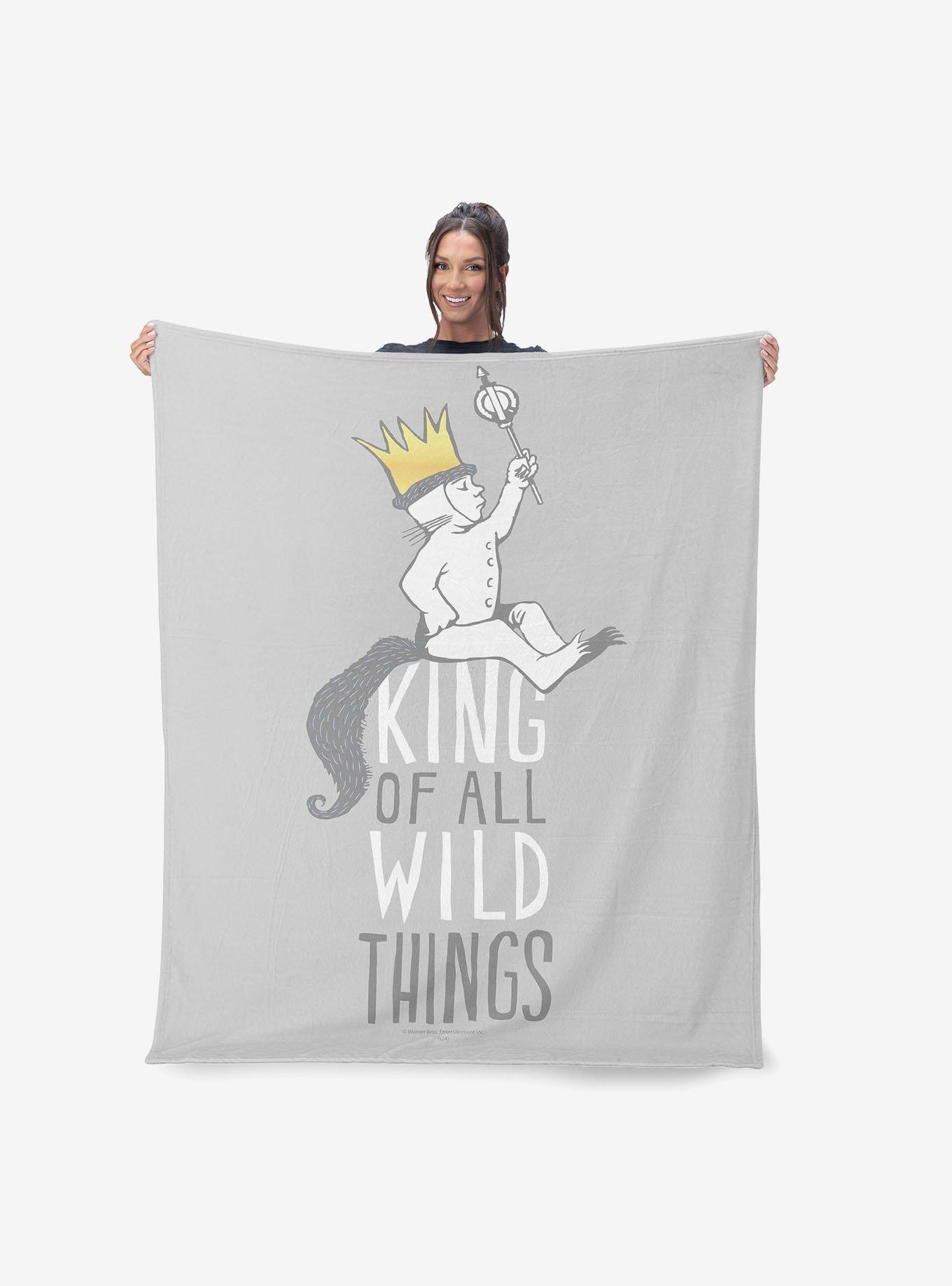 Where The Wild Things Are King Of All 40x50" Silk Touch Throw Blanket, , hi-res