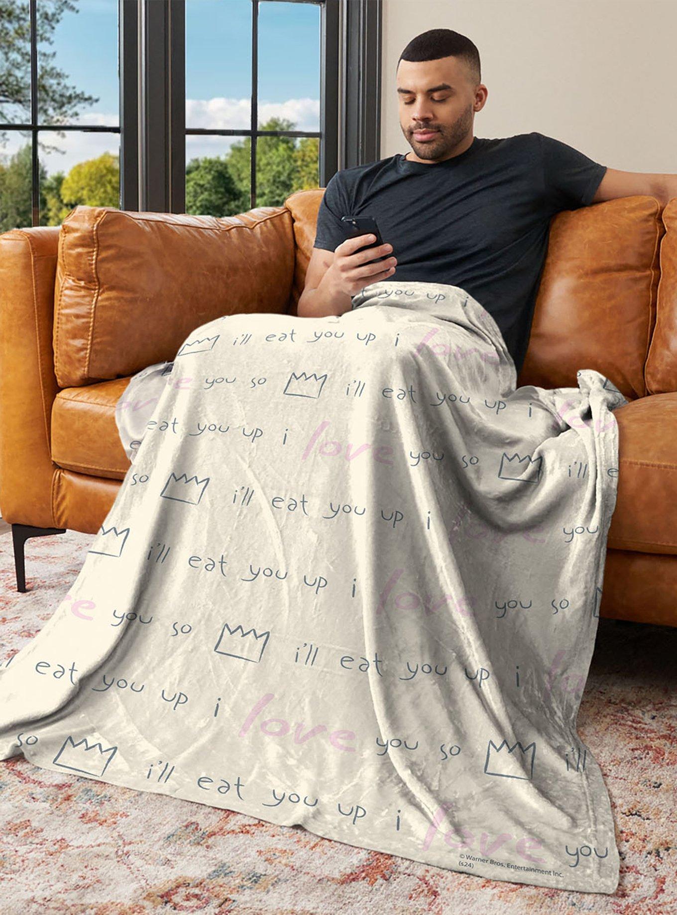 Where The Wild Things Are We'll Eat You Up 40x50" Silk Touch Throw Blanket, , alternate