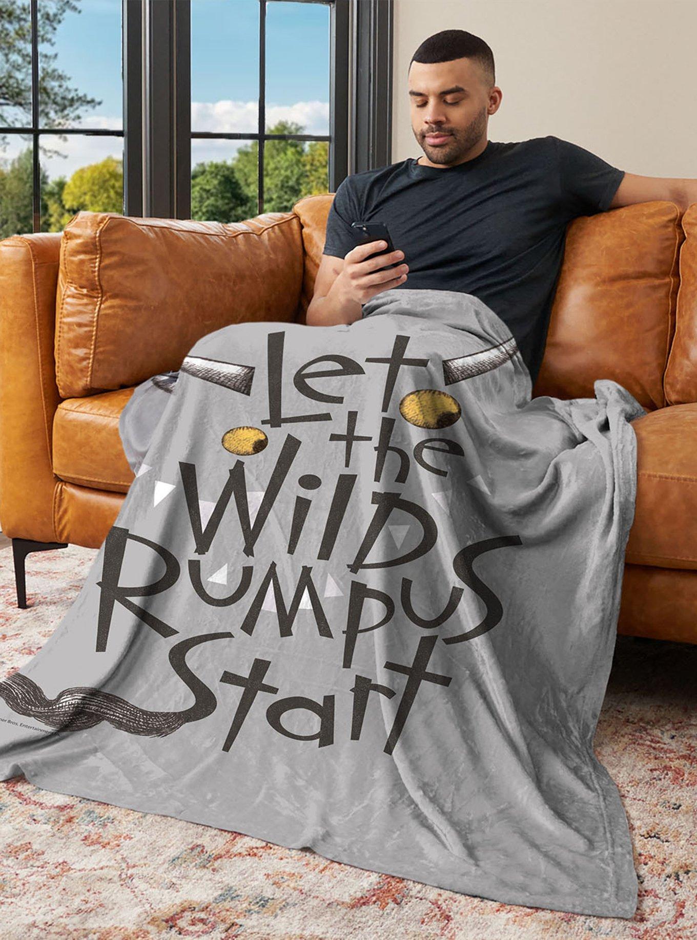 Where The Wild Things Are Wild Rumpus 40x50" Silk Touch Throw Blanket, , alternate