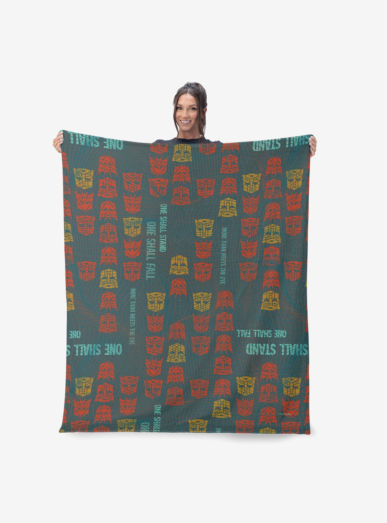 Transformers One Shall Stand One Shall Fall 40x50" Silk Touch Throw Blanket, , hi-res