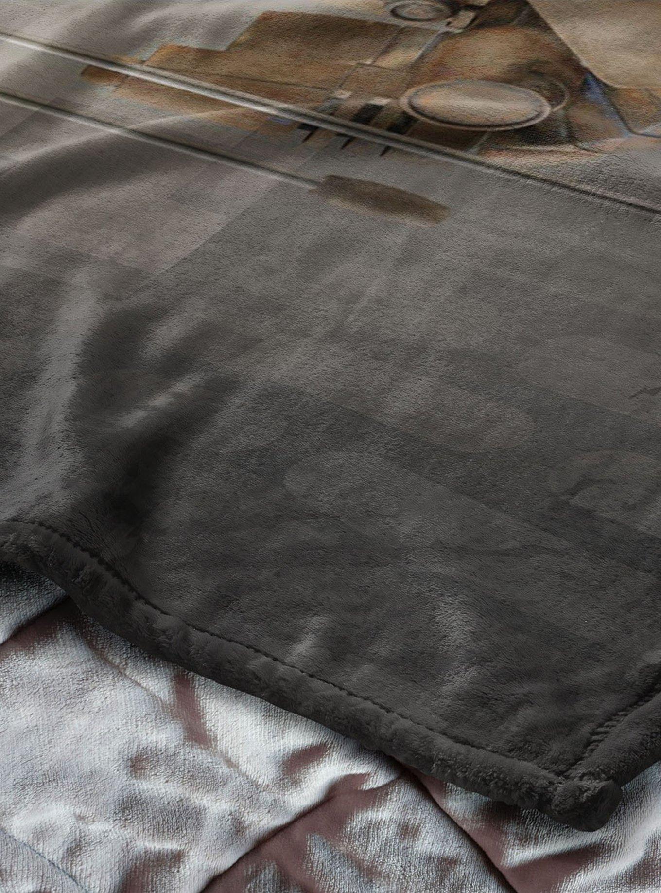 Star Wars Classic Quotes Battle Droid 40x50" Silk Touch Throw Blanket, , alternate