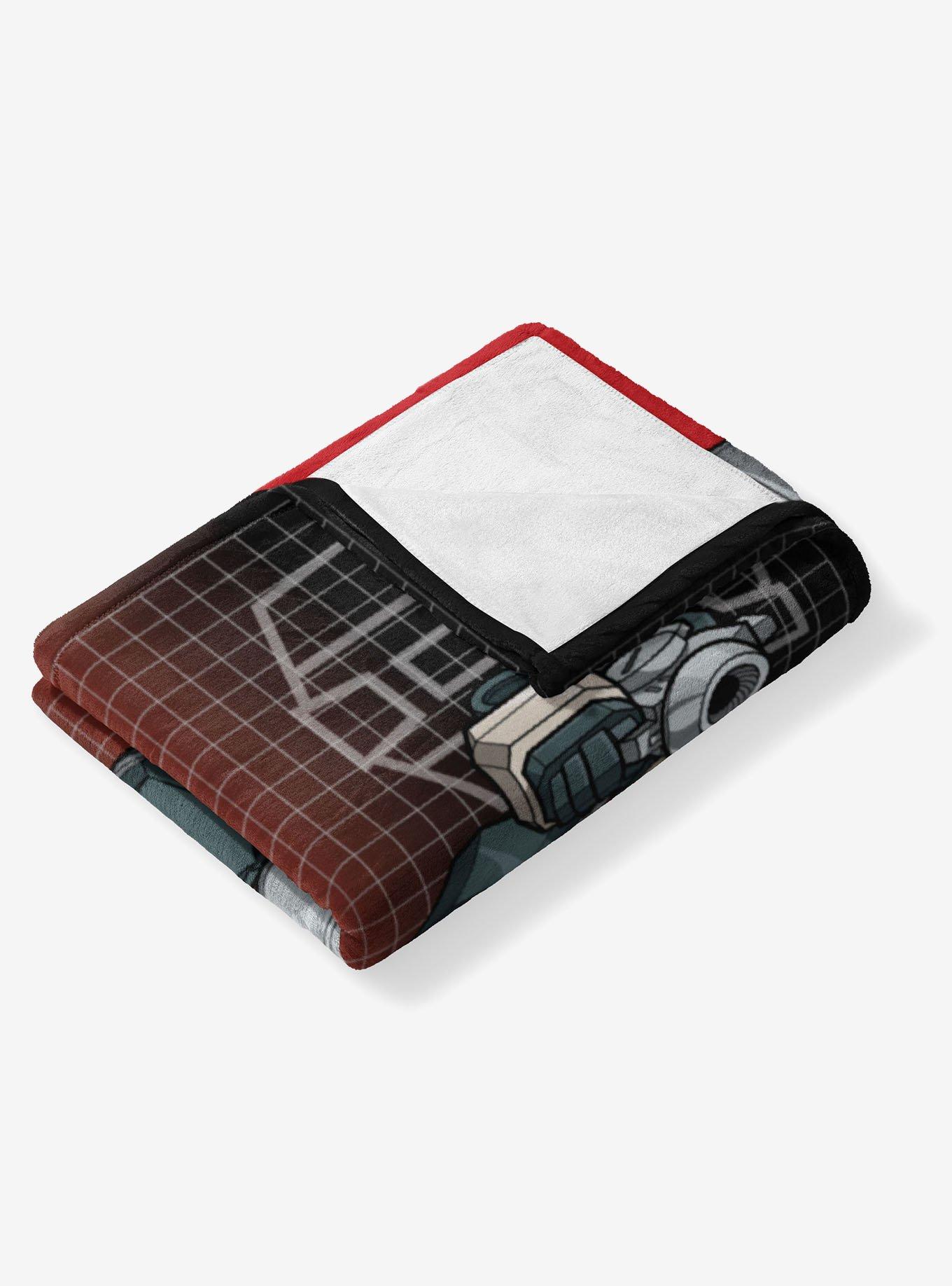 Transformers G1 Grid Jazz 40x50" Silk Touch Throw Blanket, , alternate