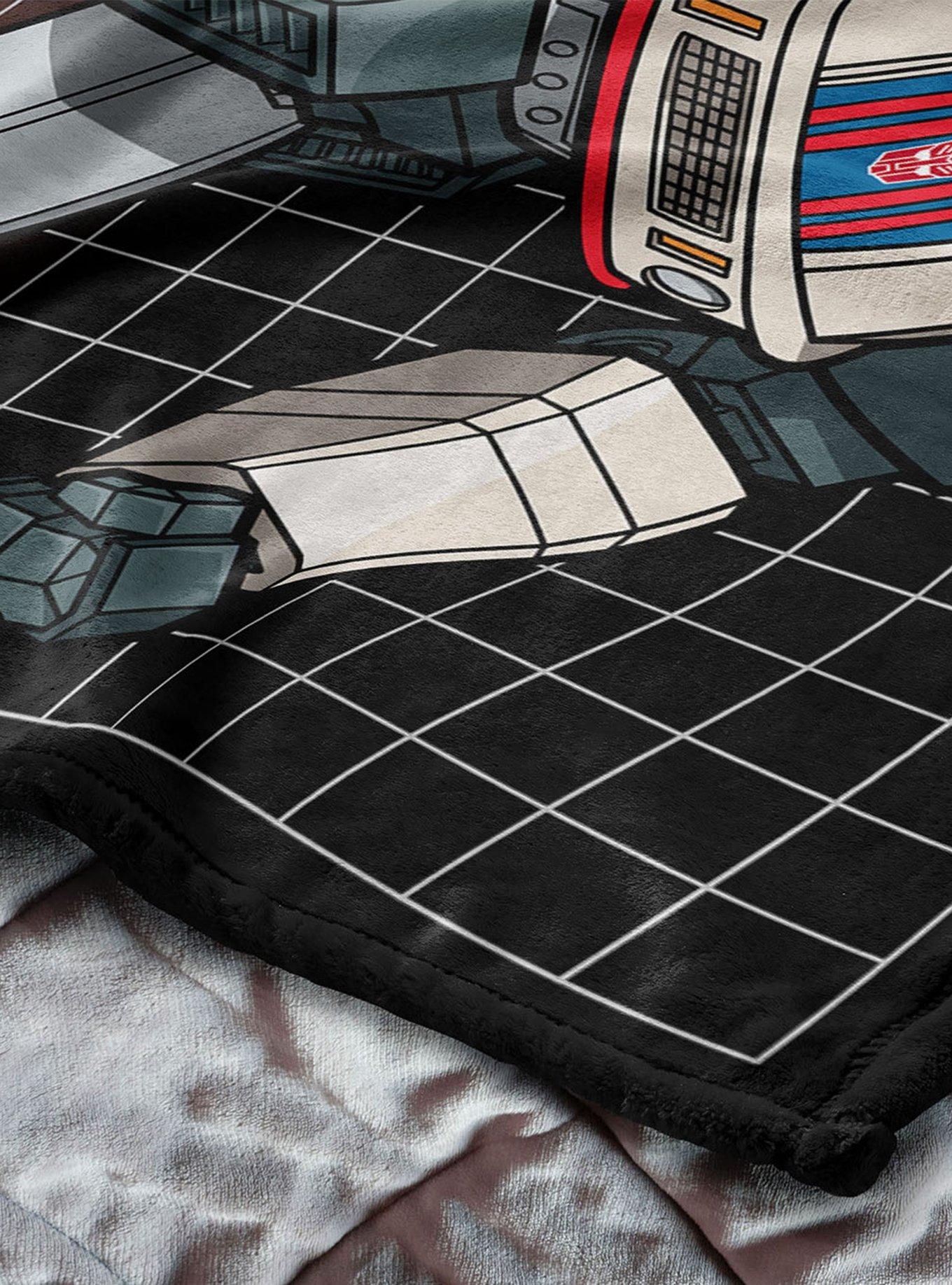 Transformers G1 Grid Jazz 40x50" Silk Touch Throw Blanket, , alternate