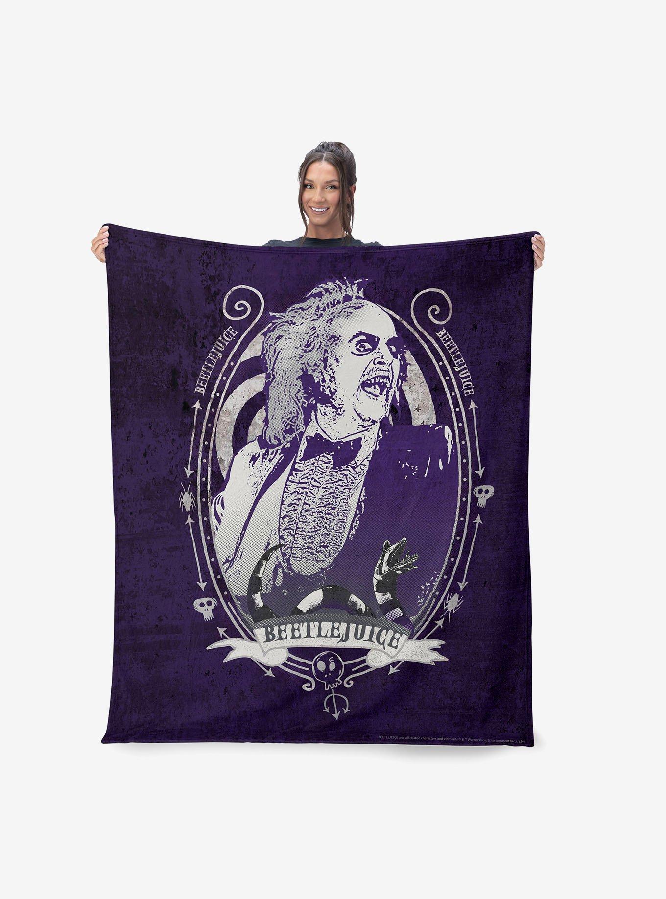 Beetlejuice Big Dark Room 40x50" Silk Touch Throw Blanket, , hi-res