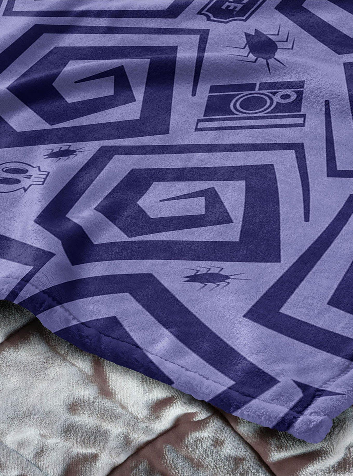 Beetlejuice Creepy Crawlies 40x50" Silk Touch Throw Blanket, , alternate