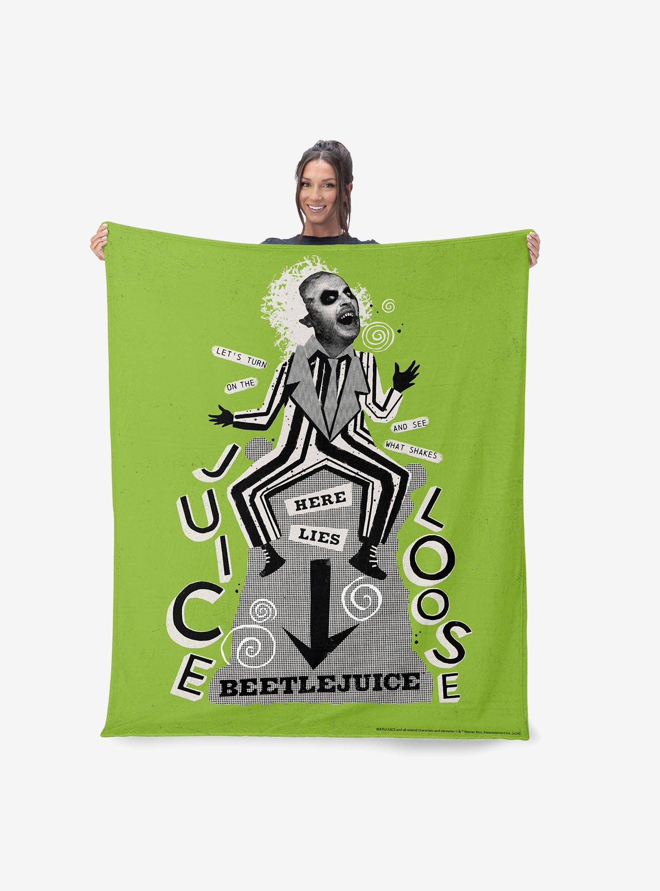 Beetlejuice Juice Is Loose 40x50" Silk Touch Throw Blanket, , hi-res