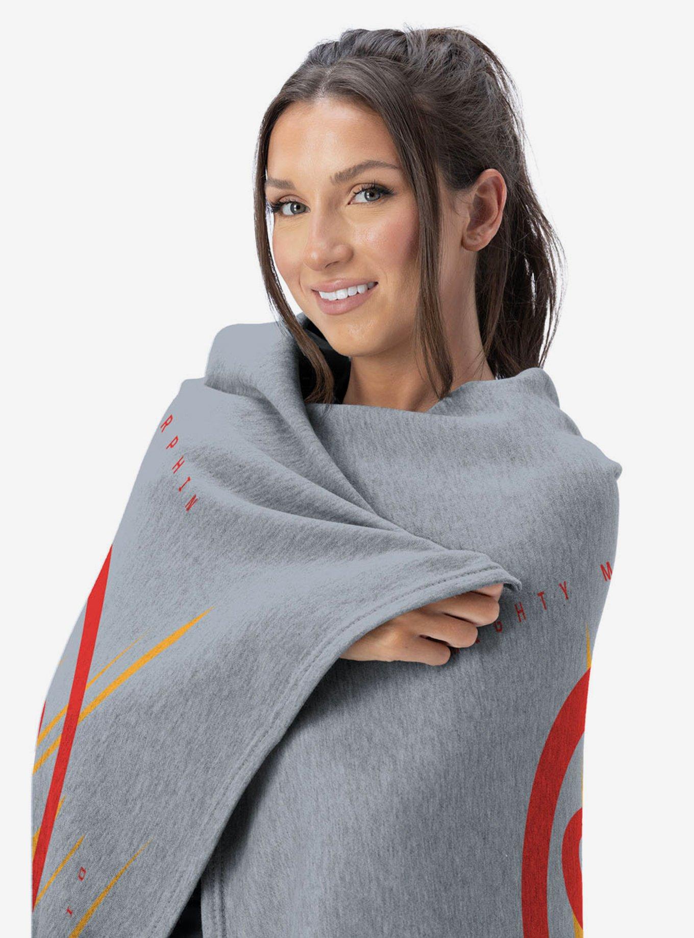 Mighty Morphin Power Rangers Red Ranger 50x60" Silk Touch Throw Blanket, , alternate