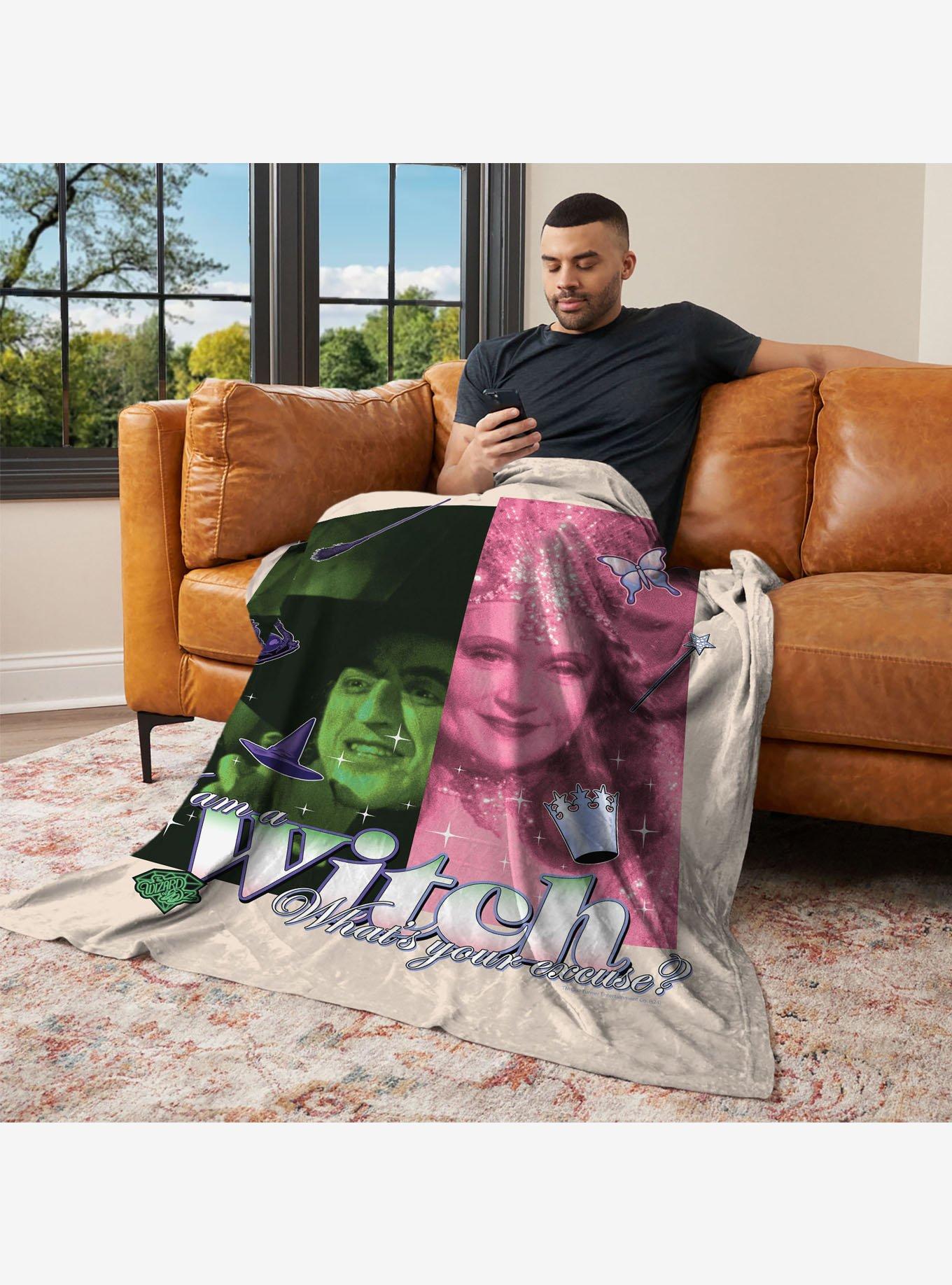 The Wizard of Oz What's Your Excuse 50x60" Silk Touch Throw Blanket, , alternate