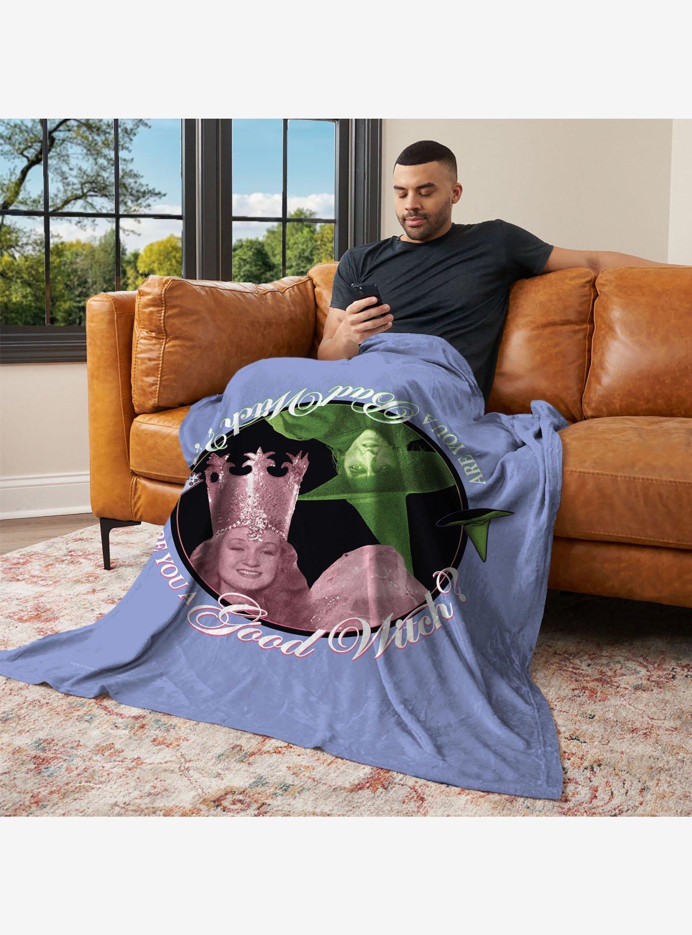 The Wizard of Oz Good Witch 50x60" Silk Touch Throw Blanket, , alternate
