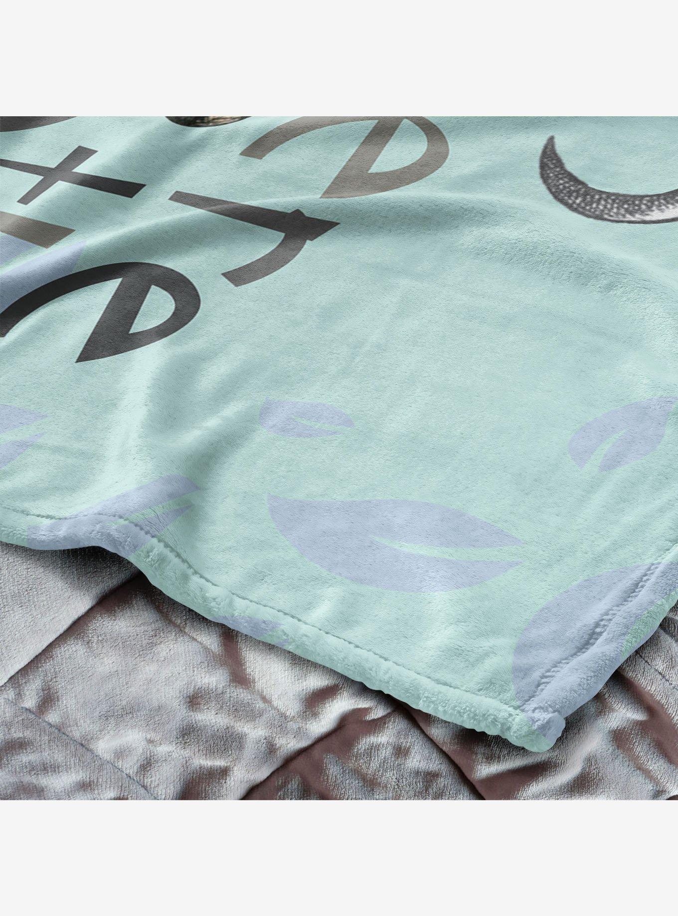 Where The Wild Things Are In The Leaves 50x60" Silk Touch Throw Blanket, , alternate