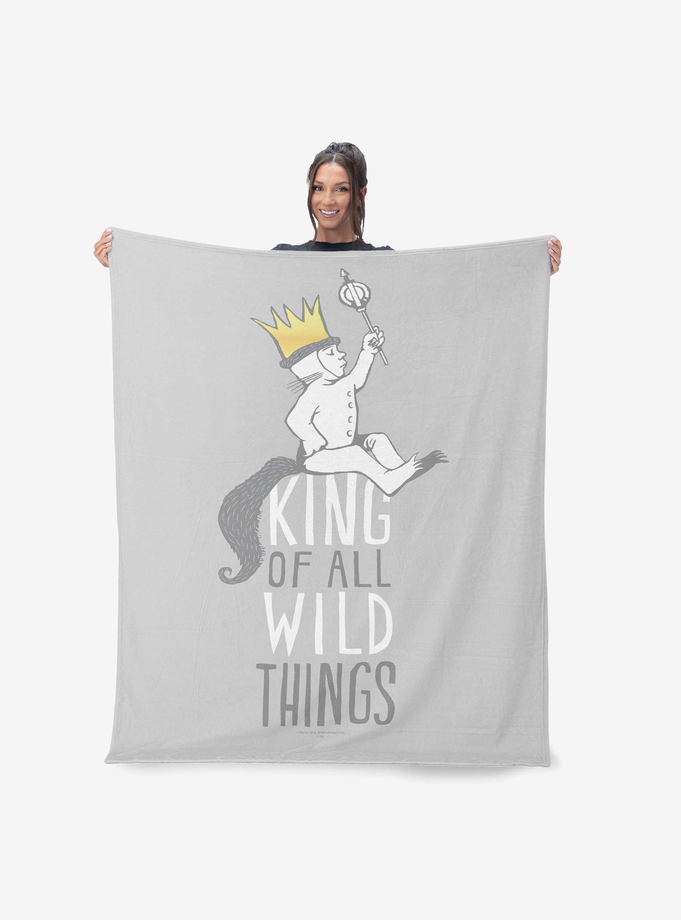 Where The Wild Things Are King Of All 50x60" Silk Touch Throw Blanket, , alternate