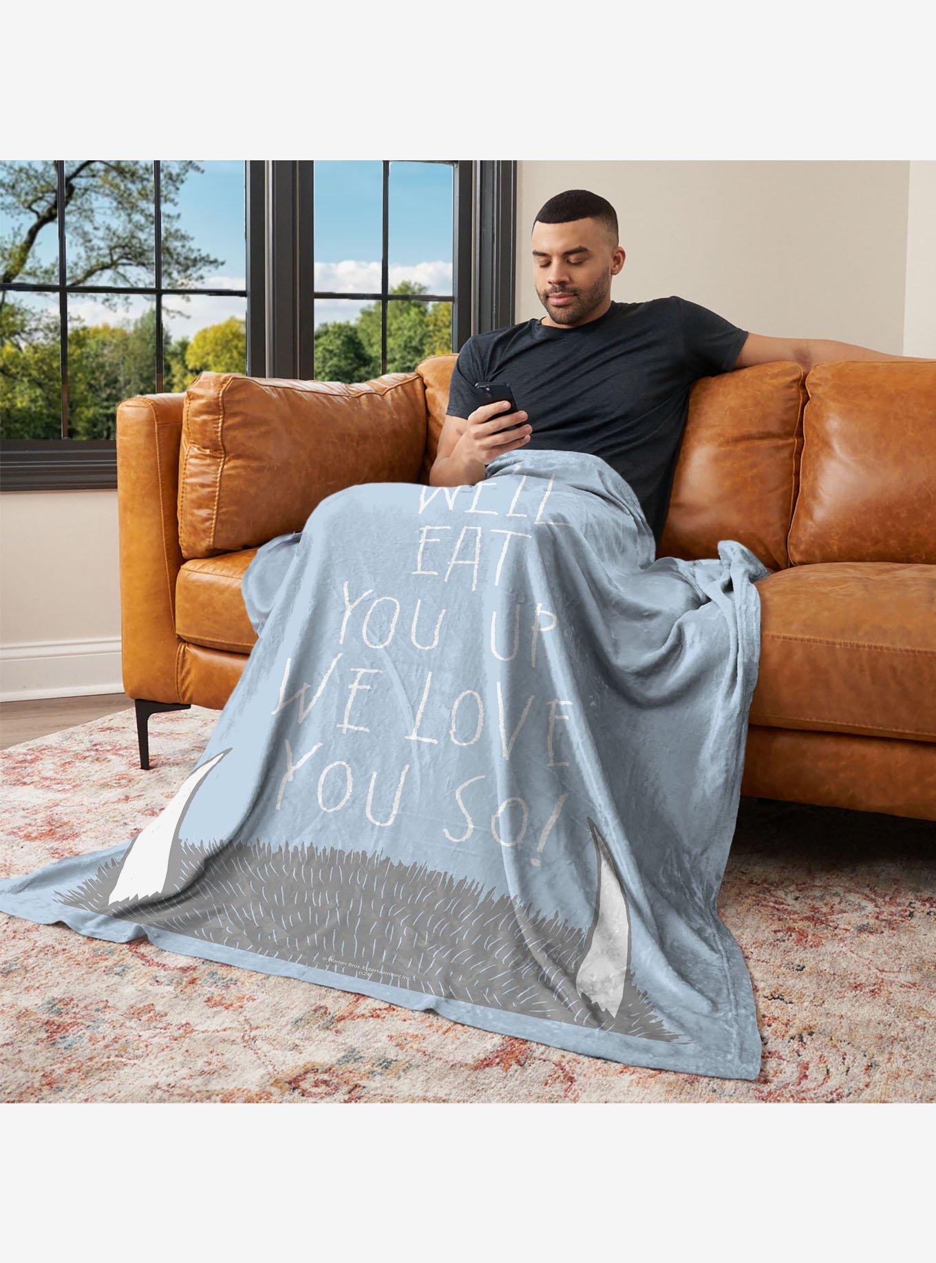 Where The Wild Things Are We'll Eat You Up 50x60" Silk Touch Throw Blanket, , alternate