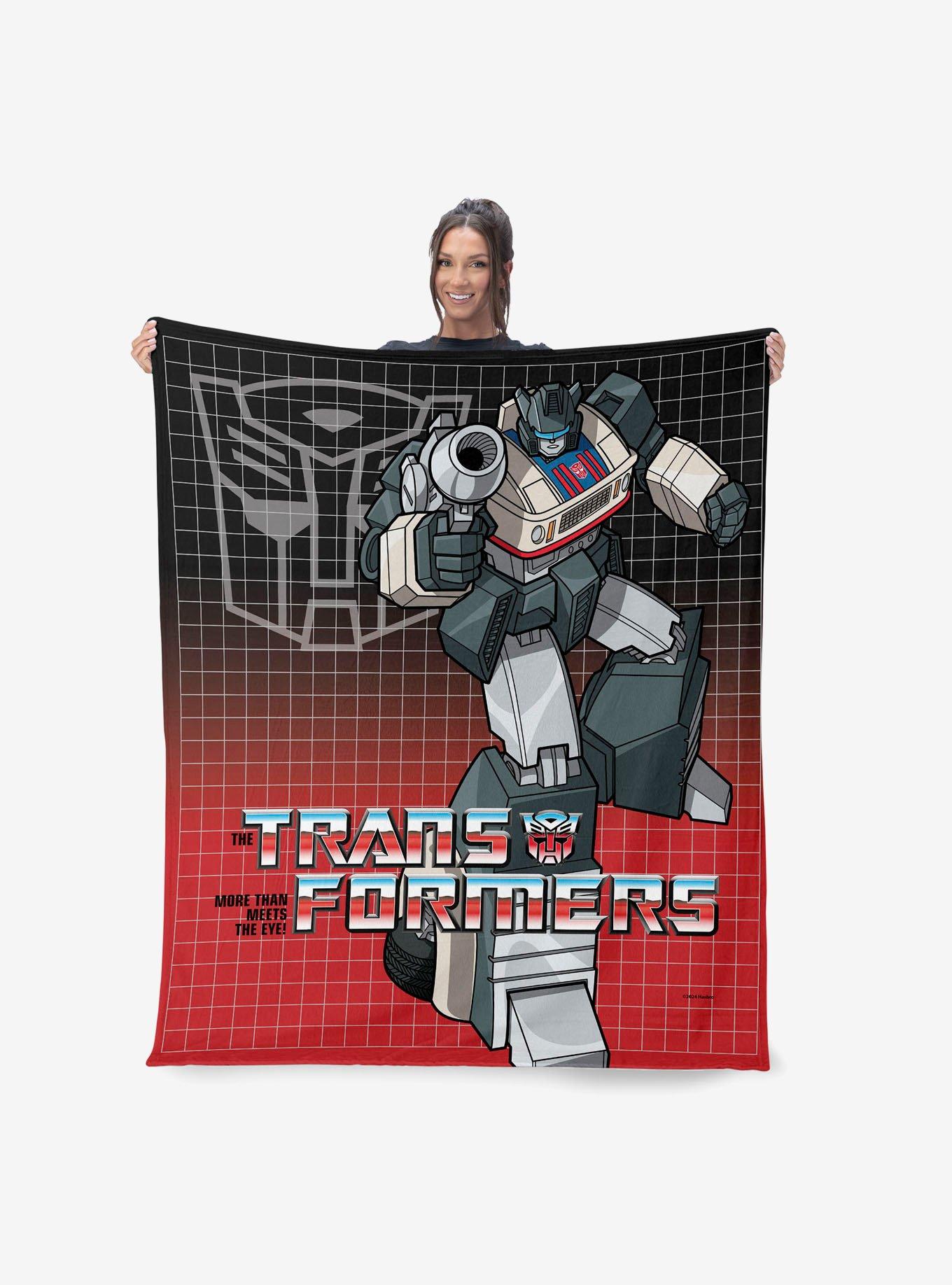 Transformers G1 Grid Jazz 50x60" Silk Touch Throw Blanket, , hi-res