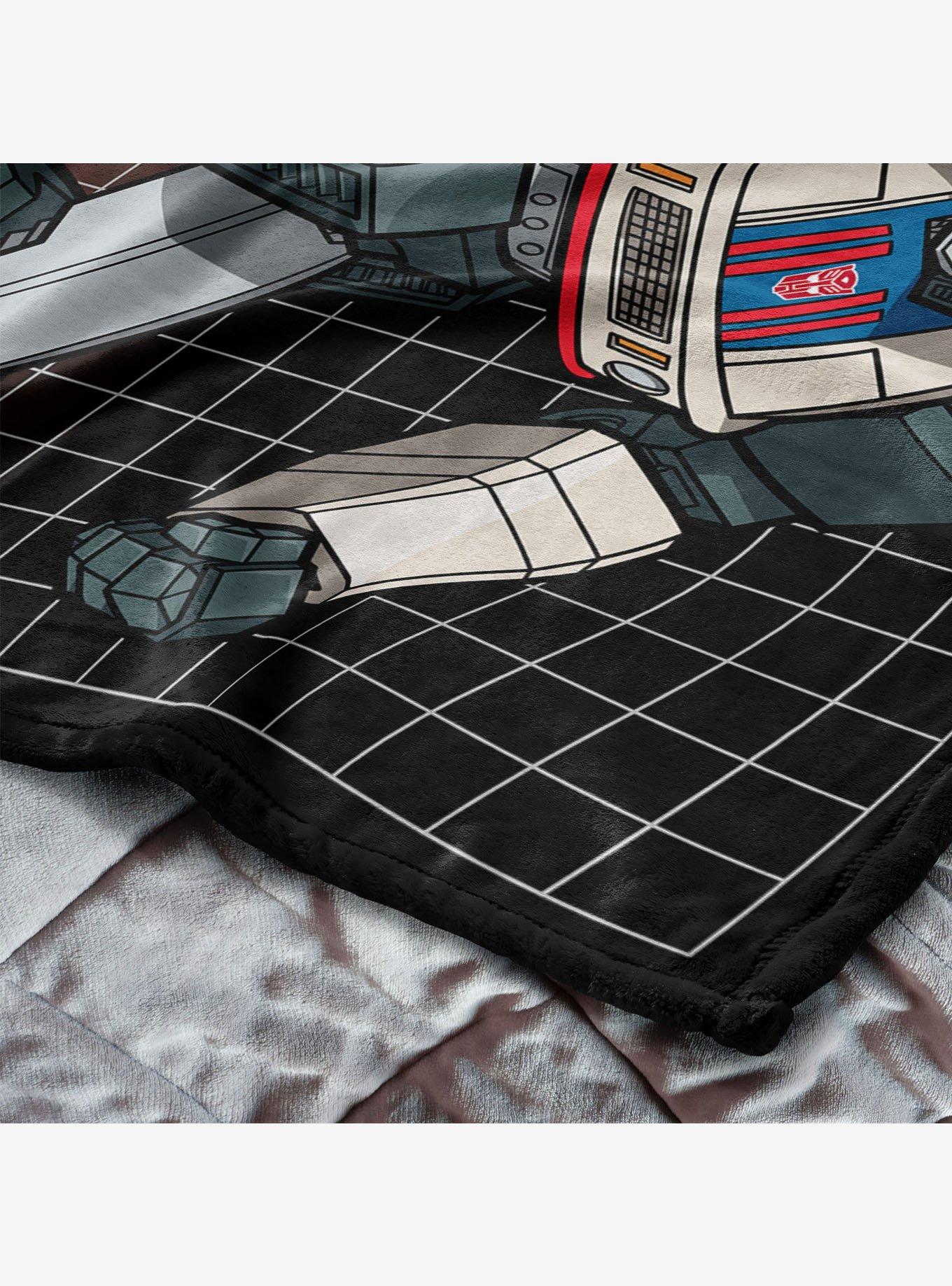 Transformers G1 Grid Jazz 50x60" Silk Touch Throw Blanket, , alternate