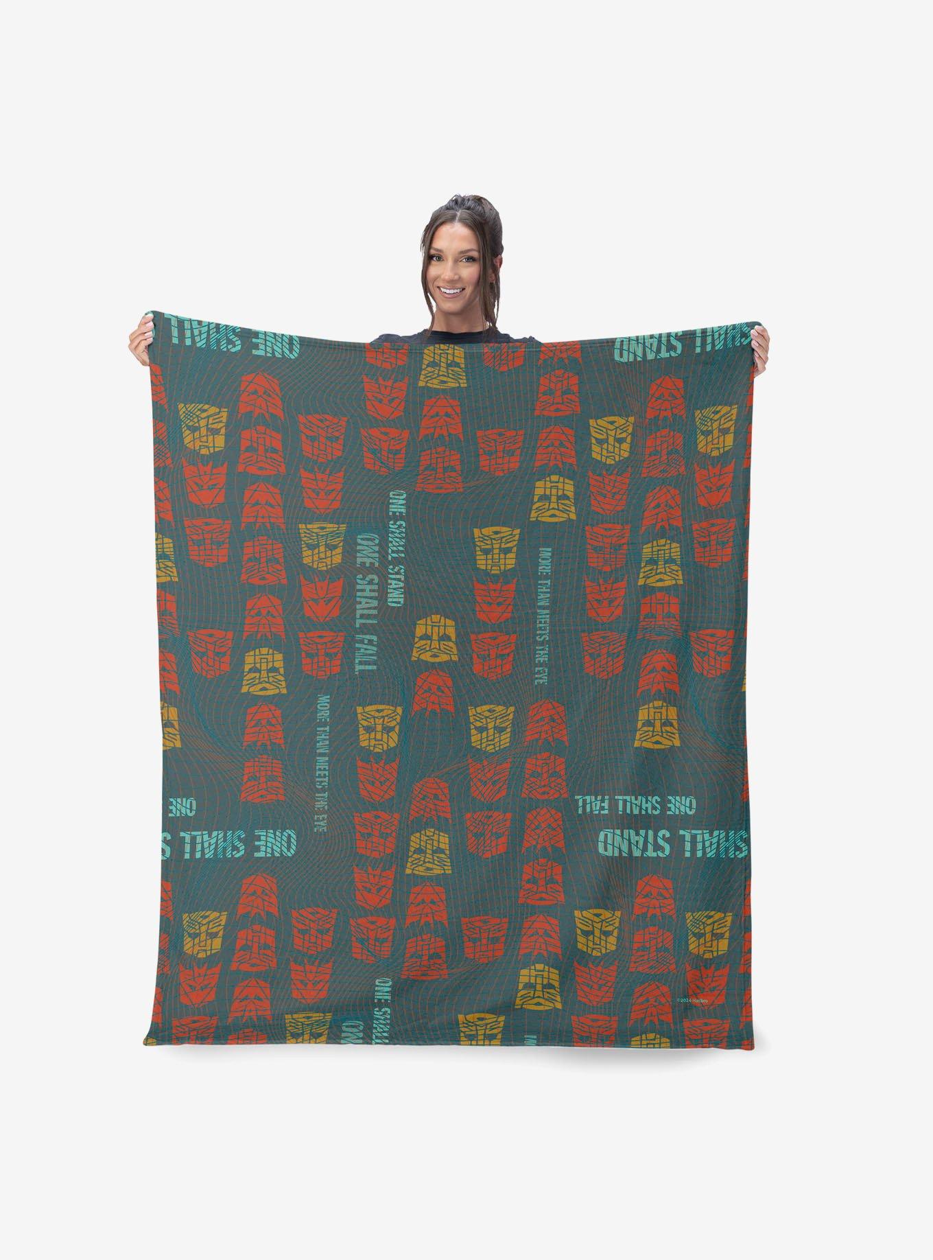 Transformers One Shall Stand One Shall Fall 50x60" Silk Touch Throw Blanket, , hi-res