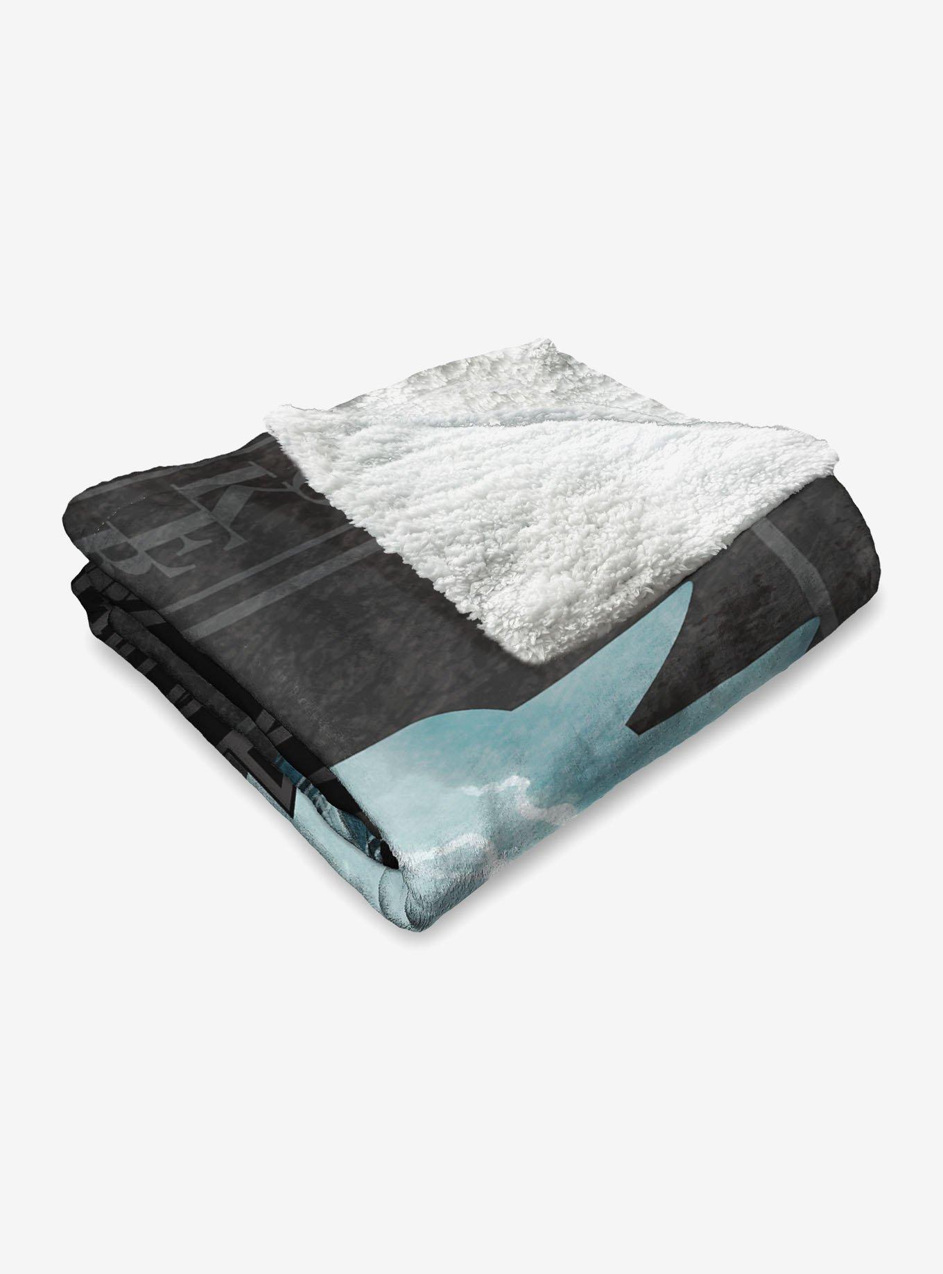 DC Comics Joker's Embrace Silk Touch Sherpa Throw Blanket, , alternate