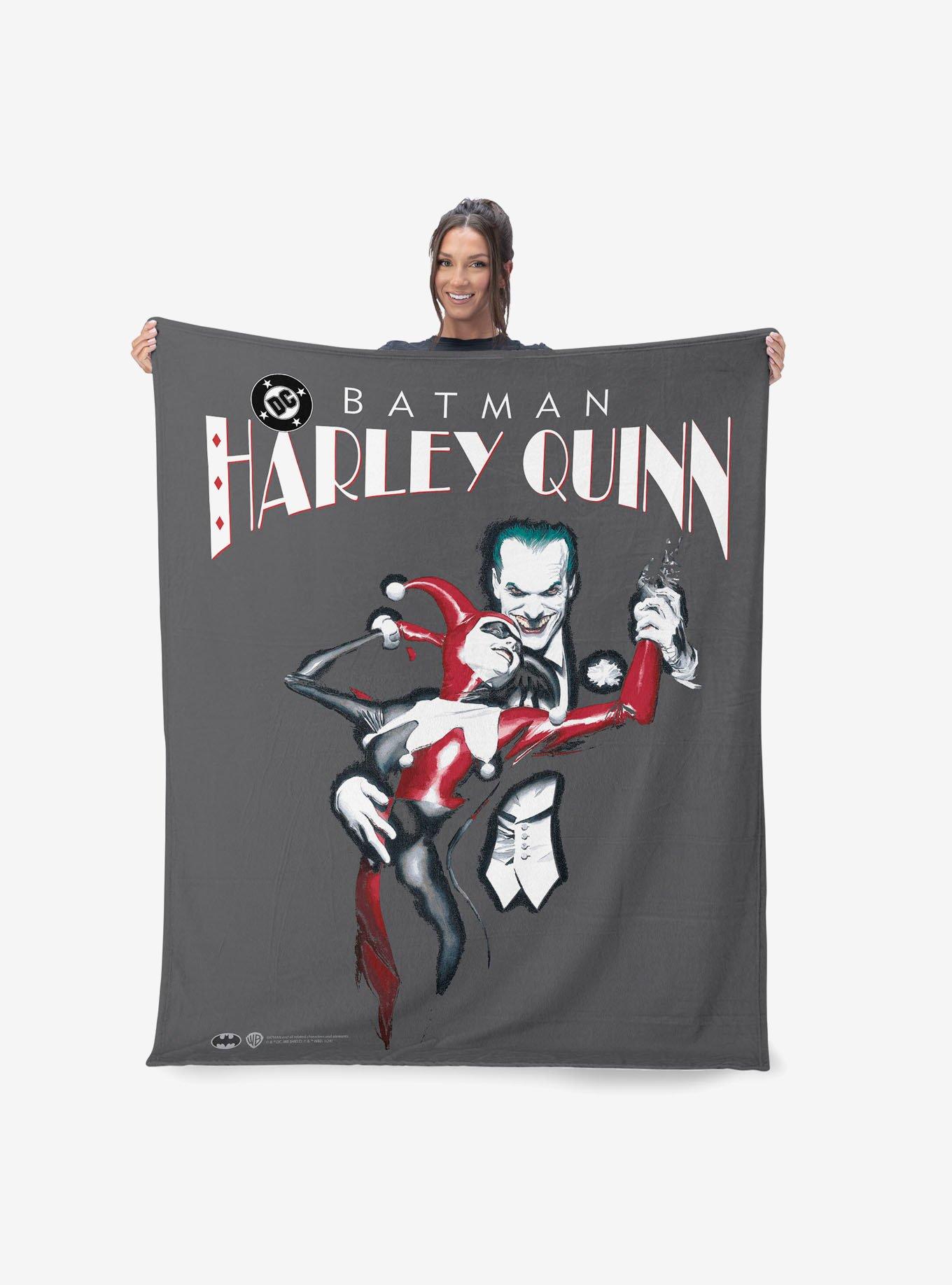 DC Comics Joker Tango Silk Touch Sherpa Throw Blanket, , hi-res