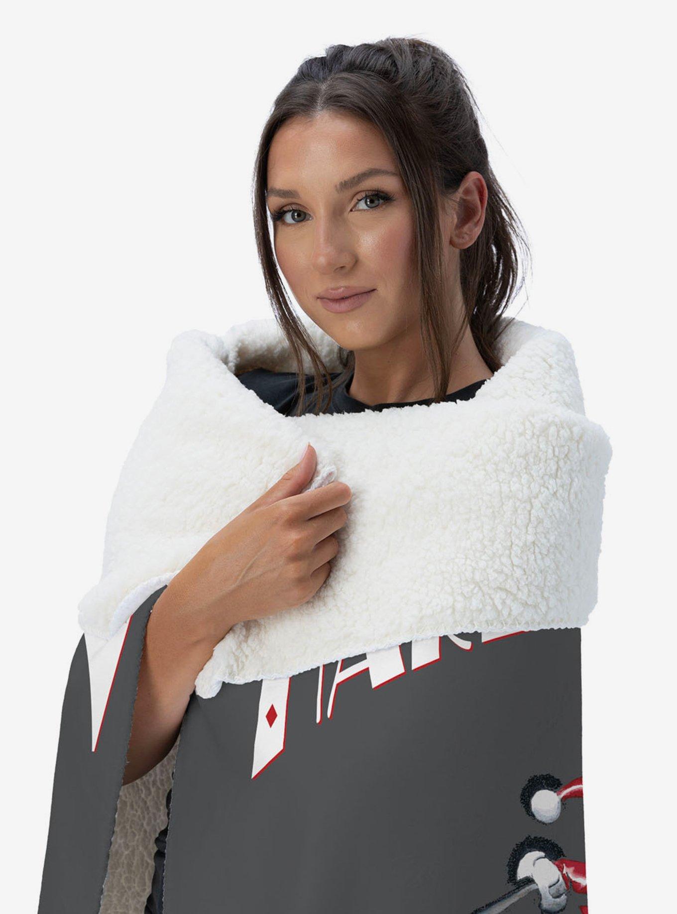DC Comics Joker Tango Silk Touch Sherpa Throw Blanket, , alternate