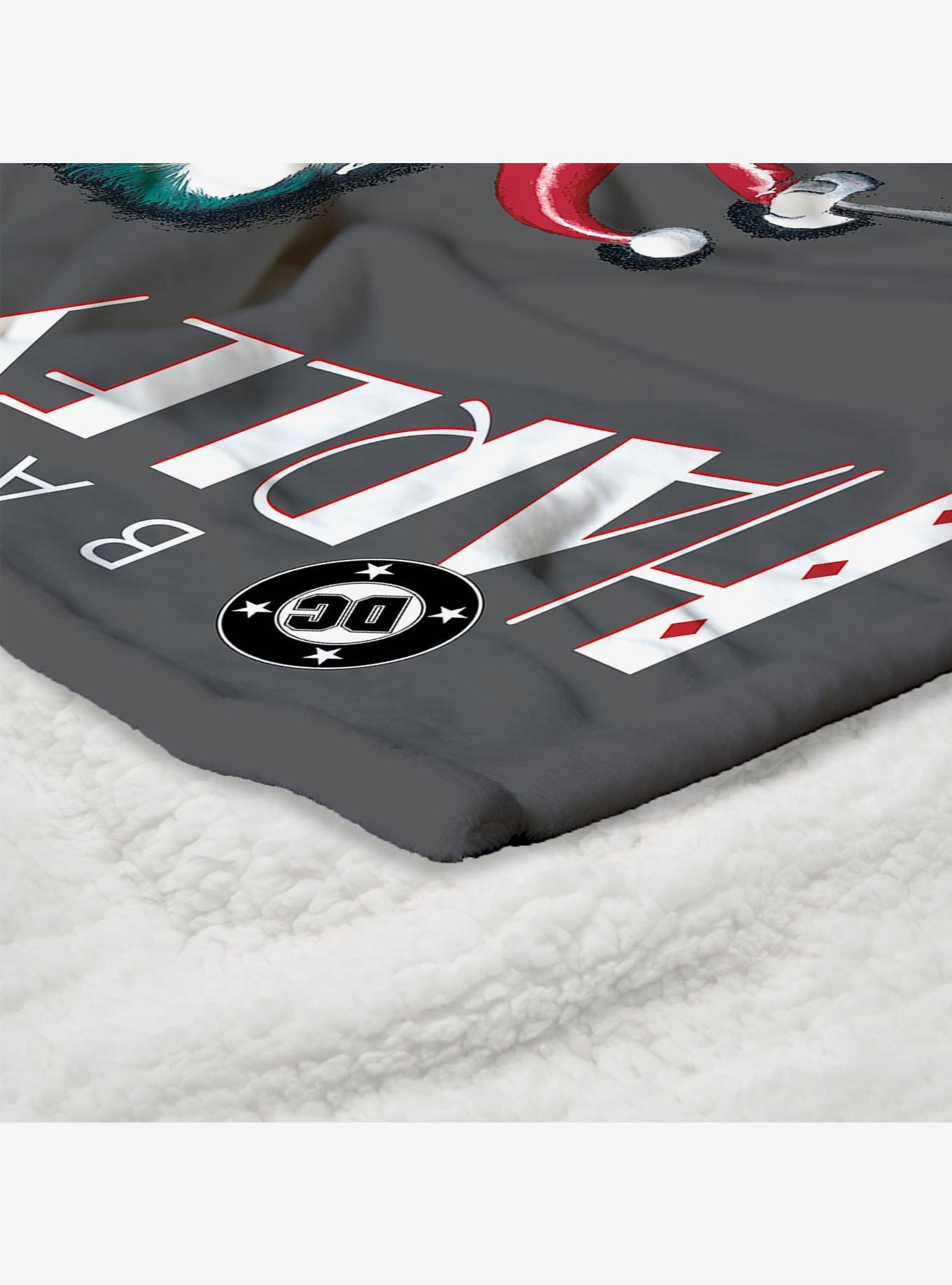 DC Comics Joker Tango Silk Touch Sherpa Throw Blanket, , alternate