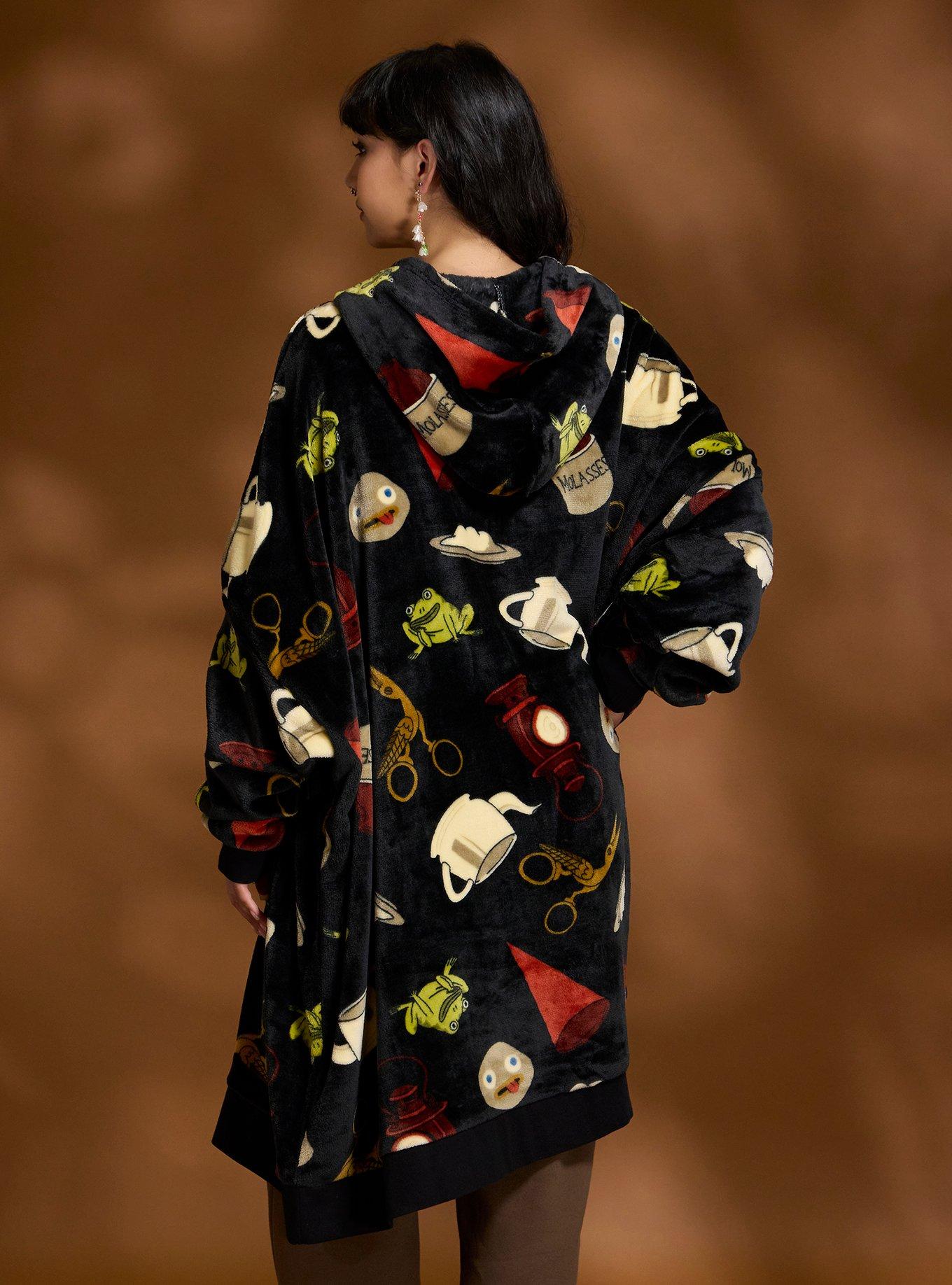 Over The Garden Wall Icons Fuzzy Oversized Hoodie, , alternate