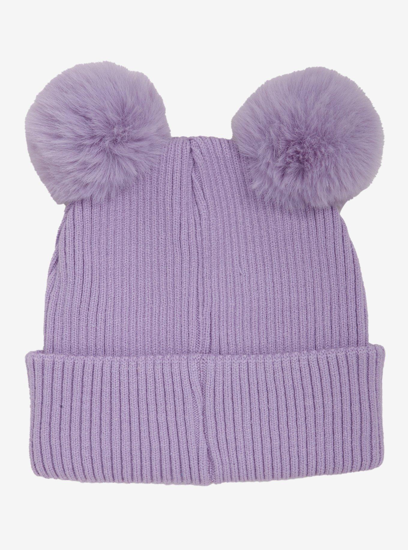 Kuromi Double Pom Beanie, , hi-res