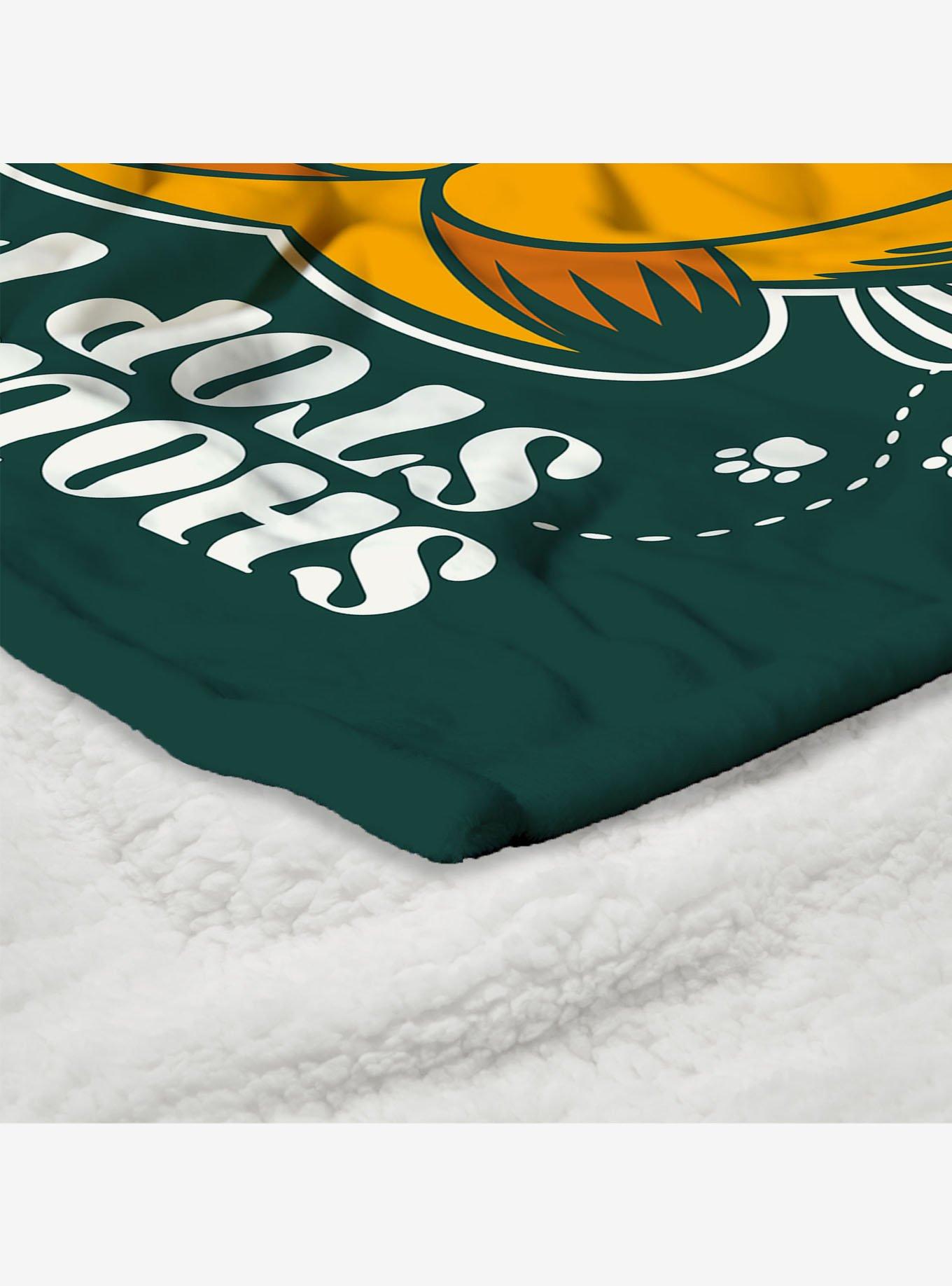 Garfield Stop For Lunch Silk Touch Sherpa Throw Blanket, , alternate