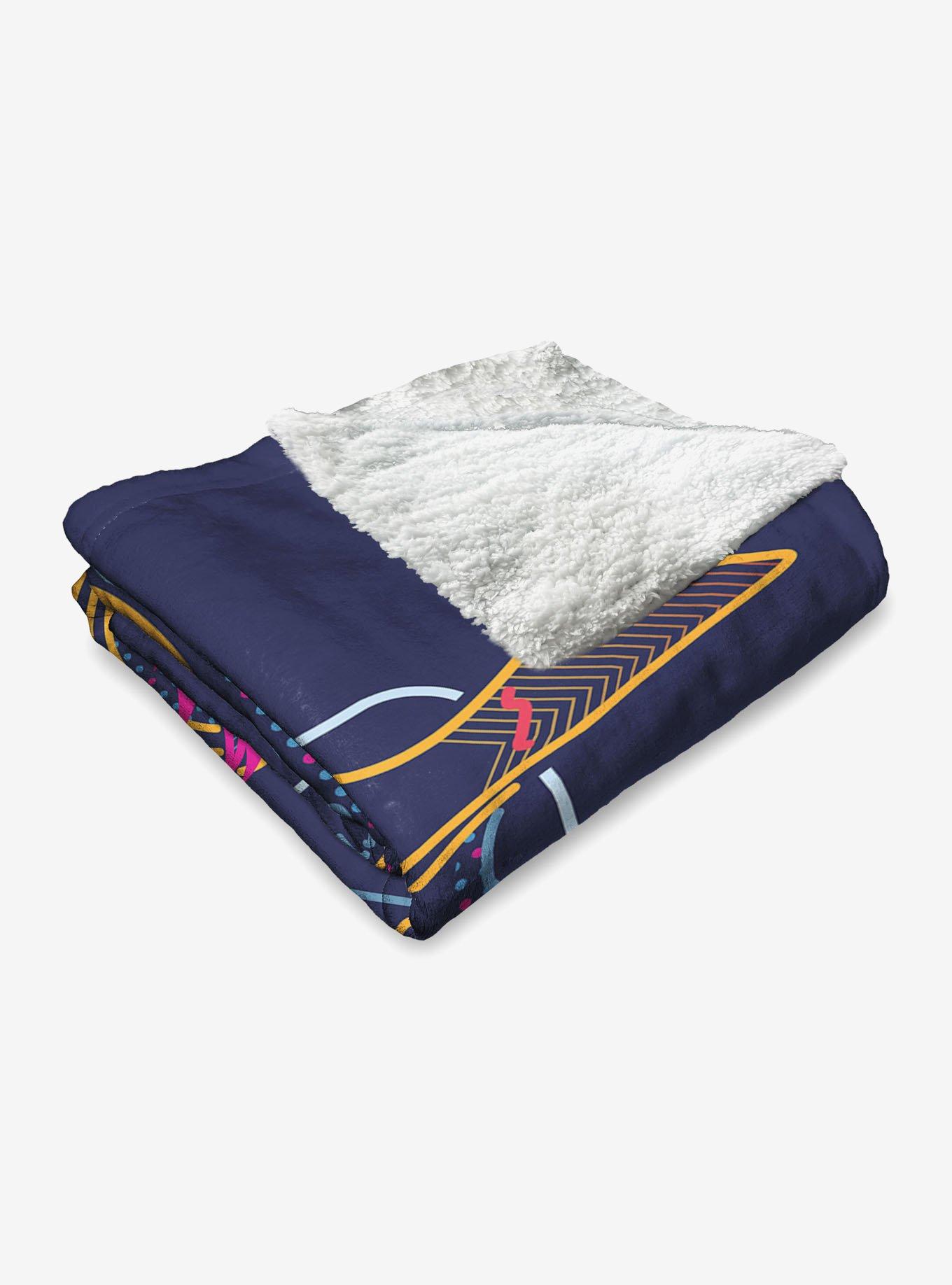 Disney Up Paradise Falls Silk Touch Sherpa Throw Blanket, , alternate