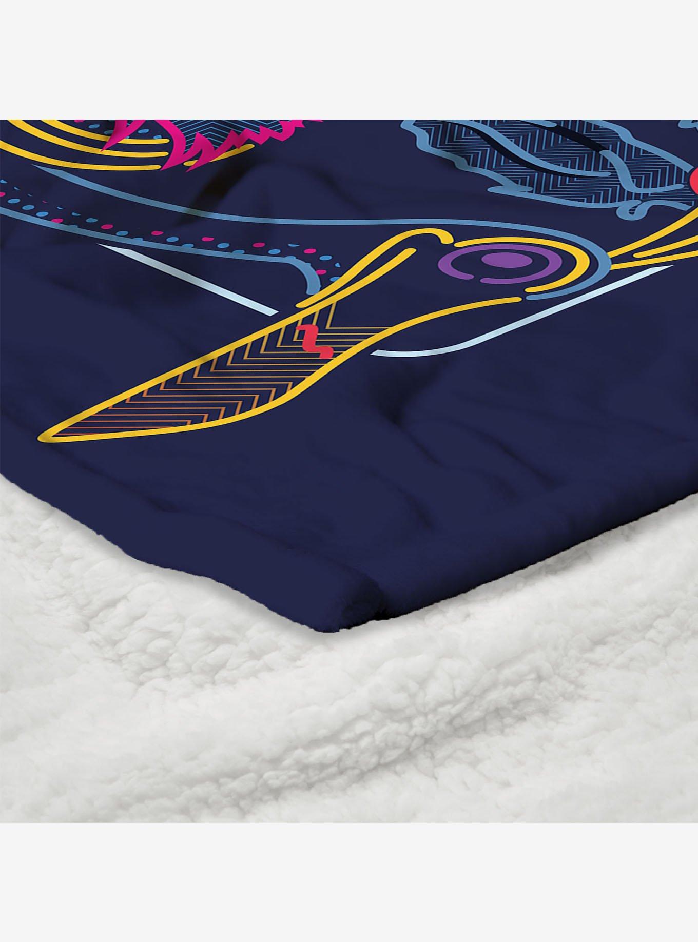 Disney Up Paradise Falls Silk Touch Sherpa Throw Blanket, , alternate