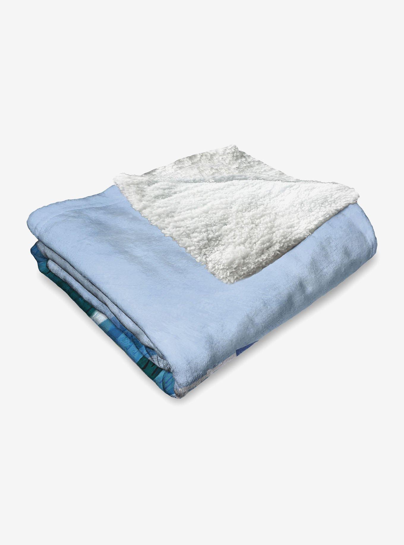 Disney Up Touched Down Silk Touch Sherpa Throw Blanket, , alternate
