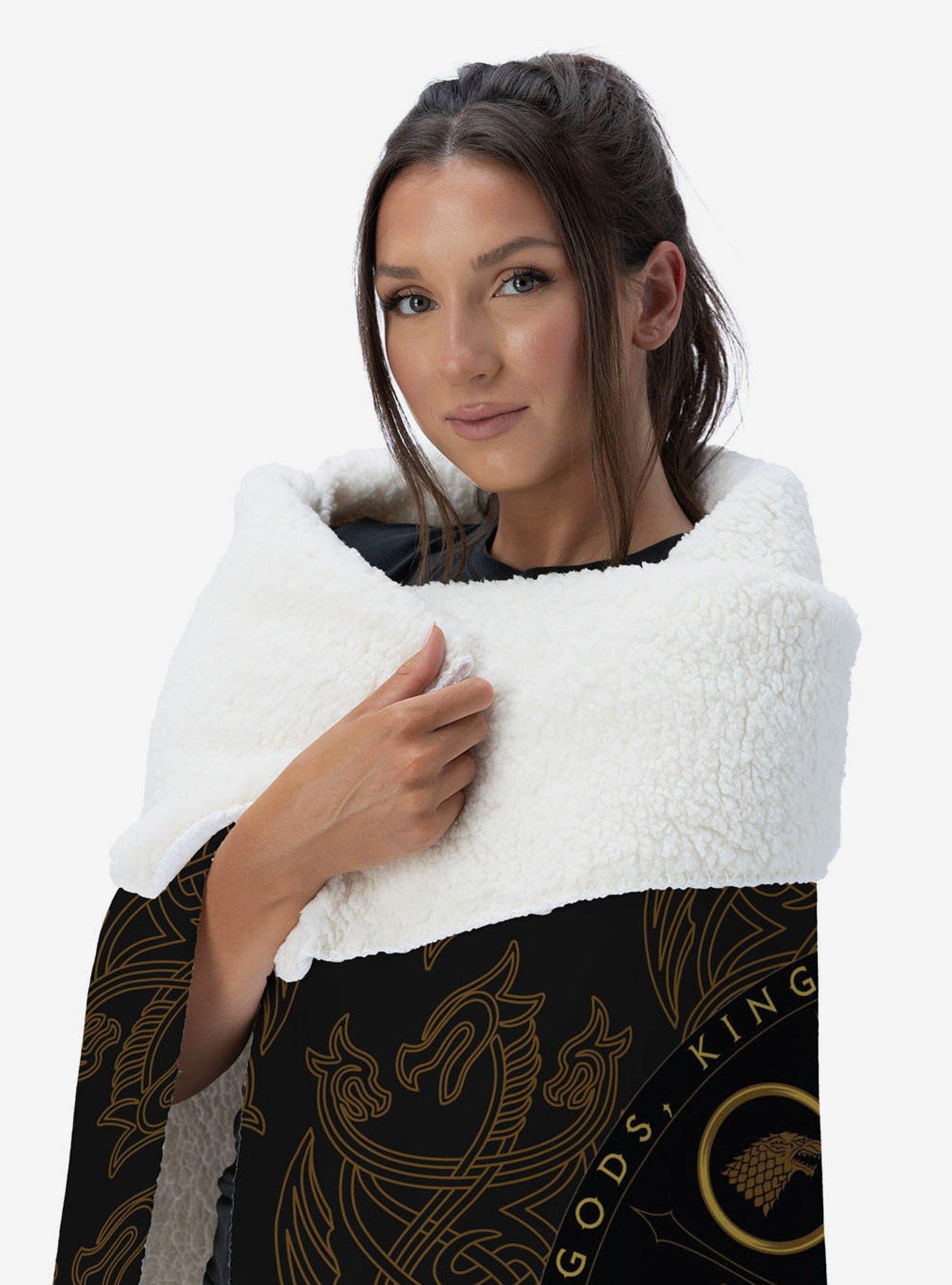 House of the Dragon Dragons Did Silk Touch Sherpa Throw Blanket, , alternate
