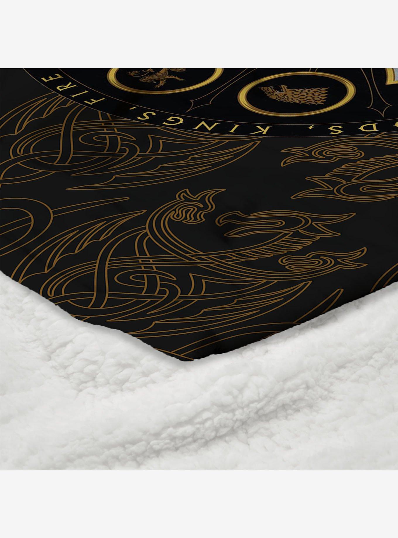 House of the Dragon Dragons Did Silk Touch Sherpa Throw Blanket, , alternate