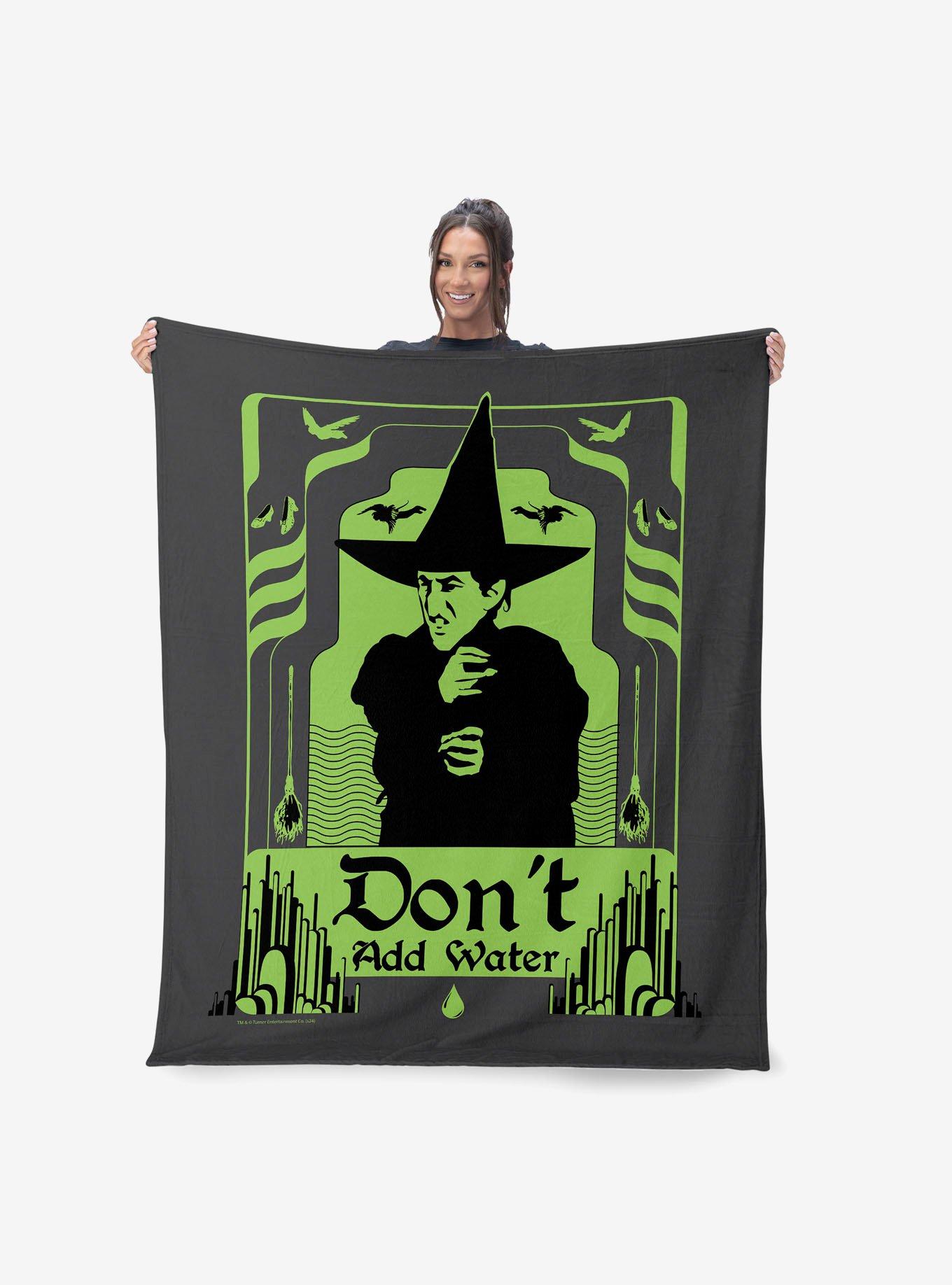 The Wizard of Oz Don't Add Water Silk Touch Sherpa Throw Blanket, , hi-res