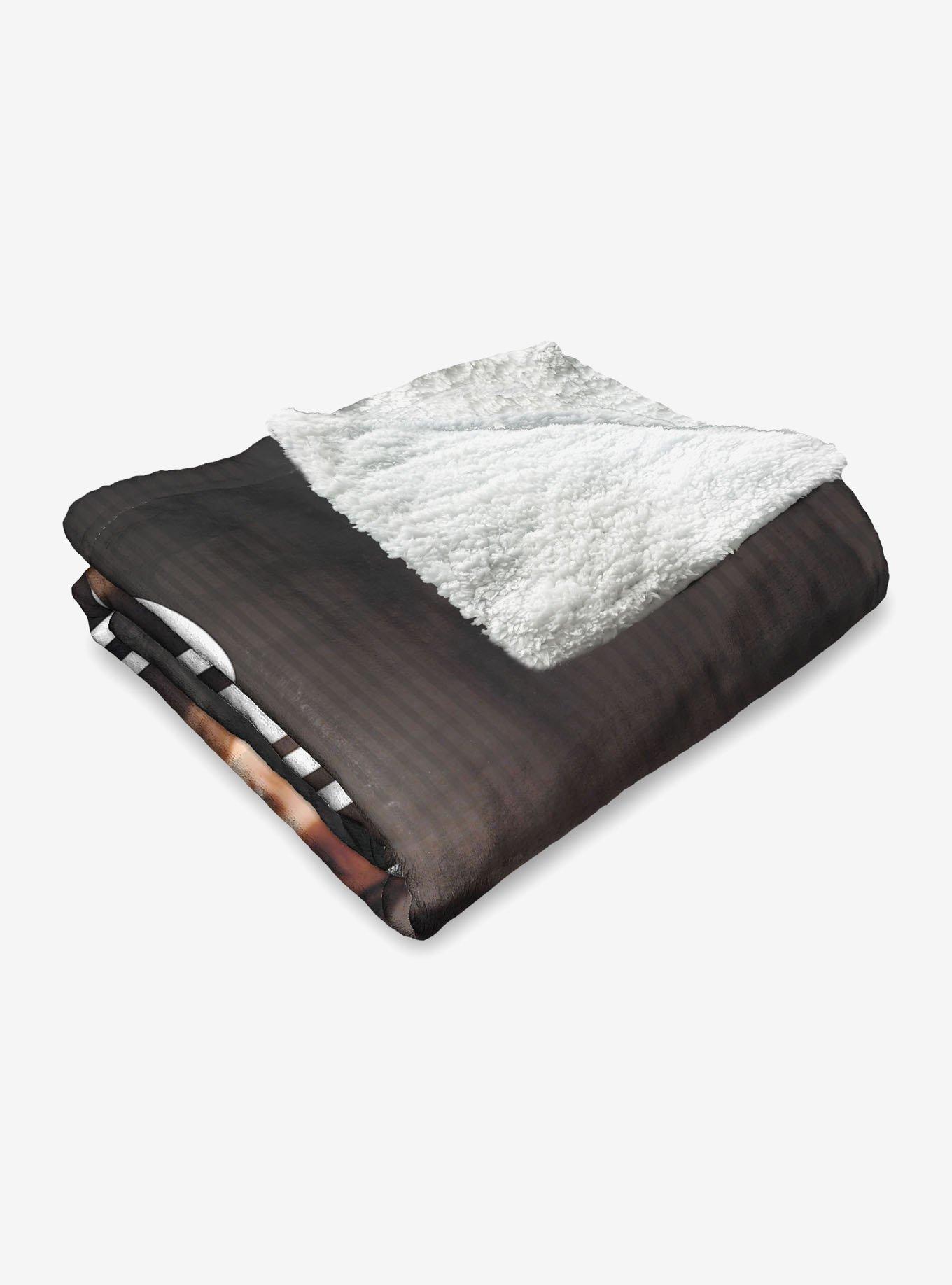 Star Wars Classic Quotes Han Solo Silk Touch Sherpa Throw Blanket, , alternate - view 4