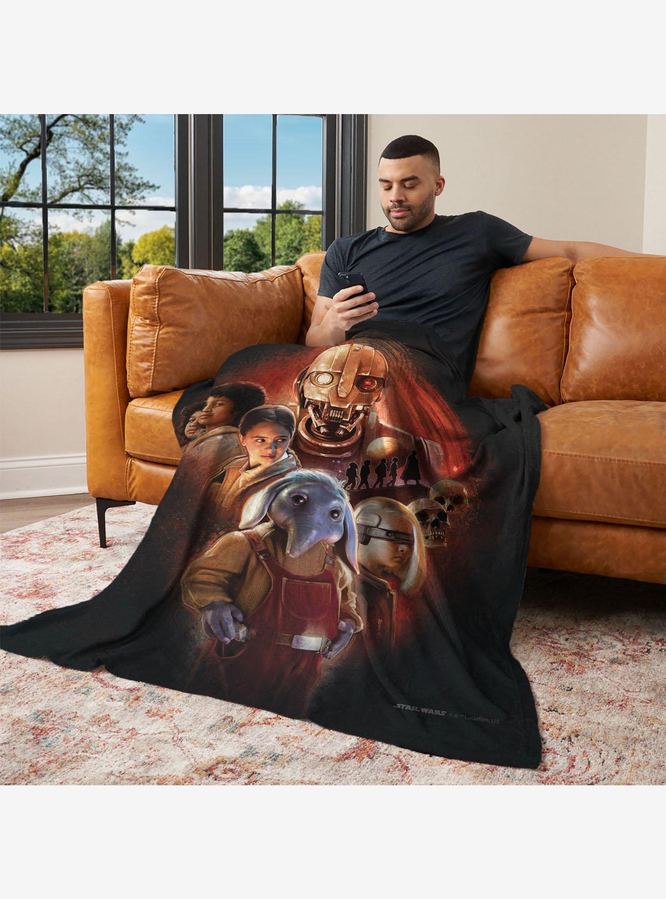 Star Wars Skeleton Crew Collage 50x60" Silk Touch Throw Blanket, , alternate