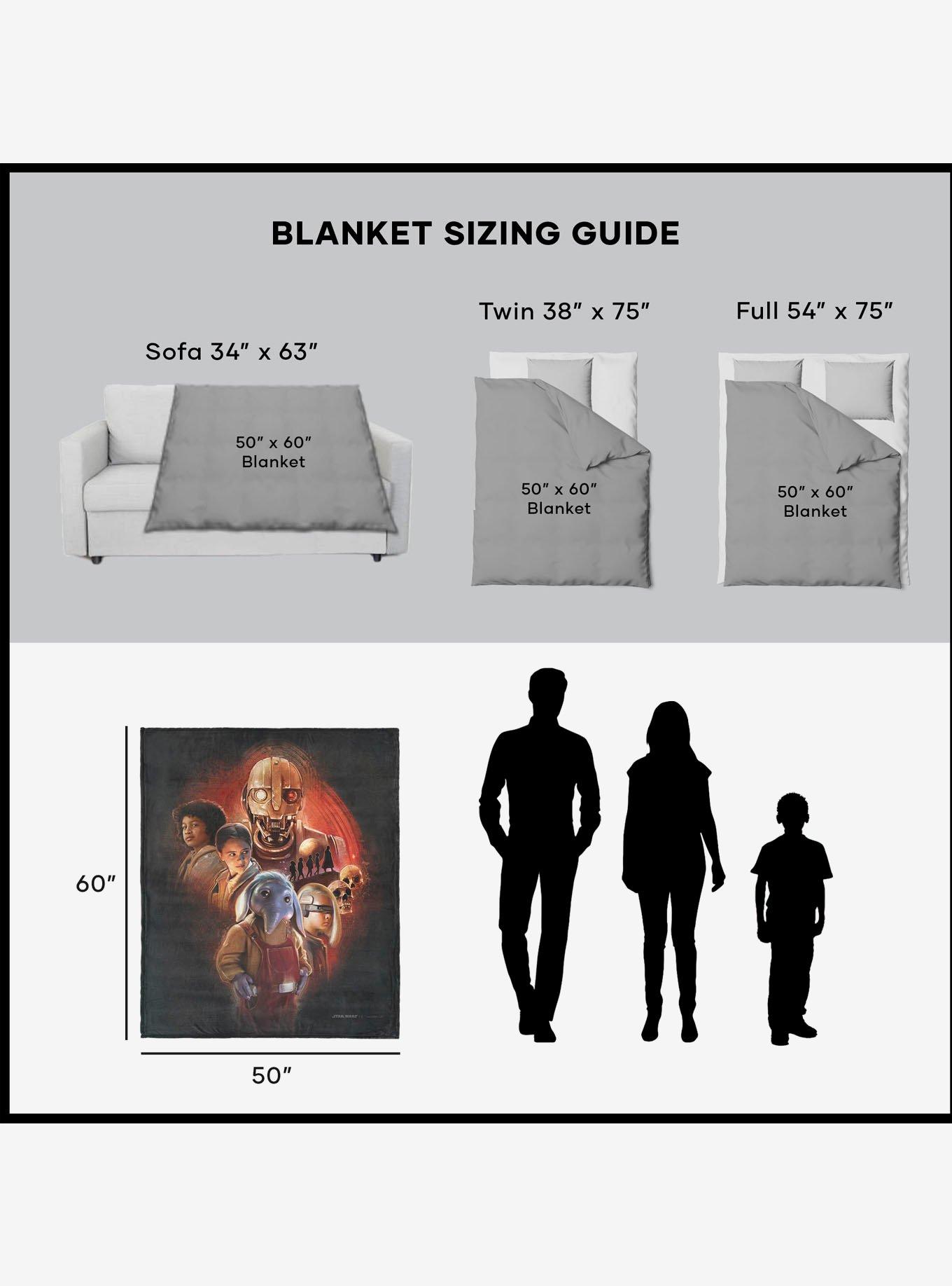Star Wars Skeleton Crew Collage 50x60" Silk Touch Throw Blanket, , alternate