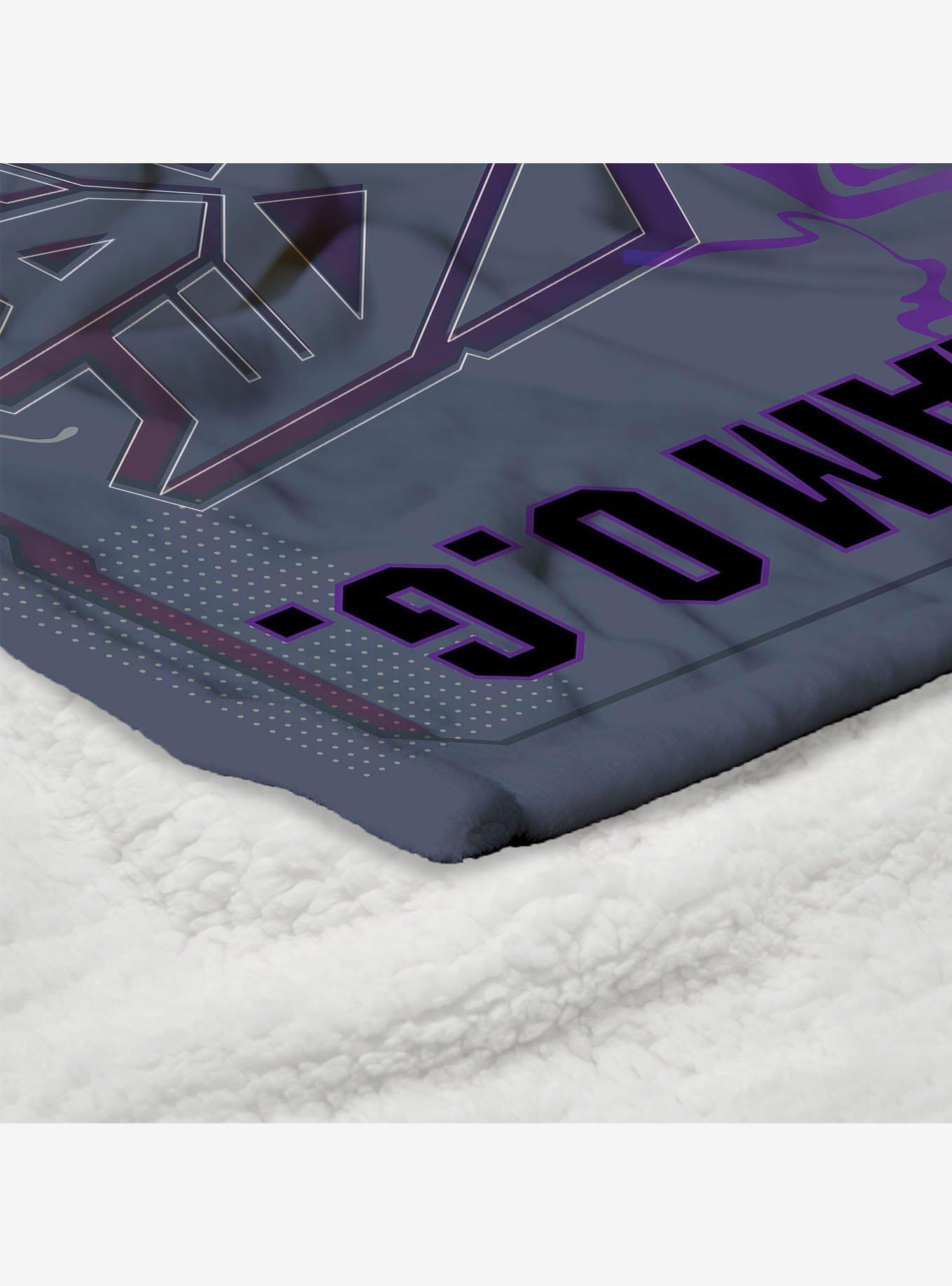 Transformers G1 Grid Starscream Silk Touch Sherpa Throw Blanket, , alternate