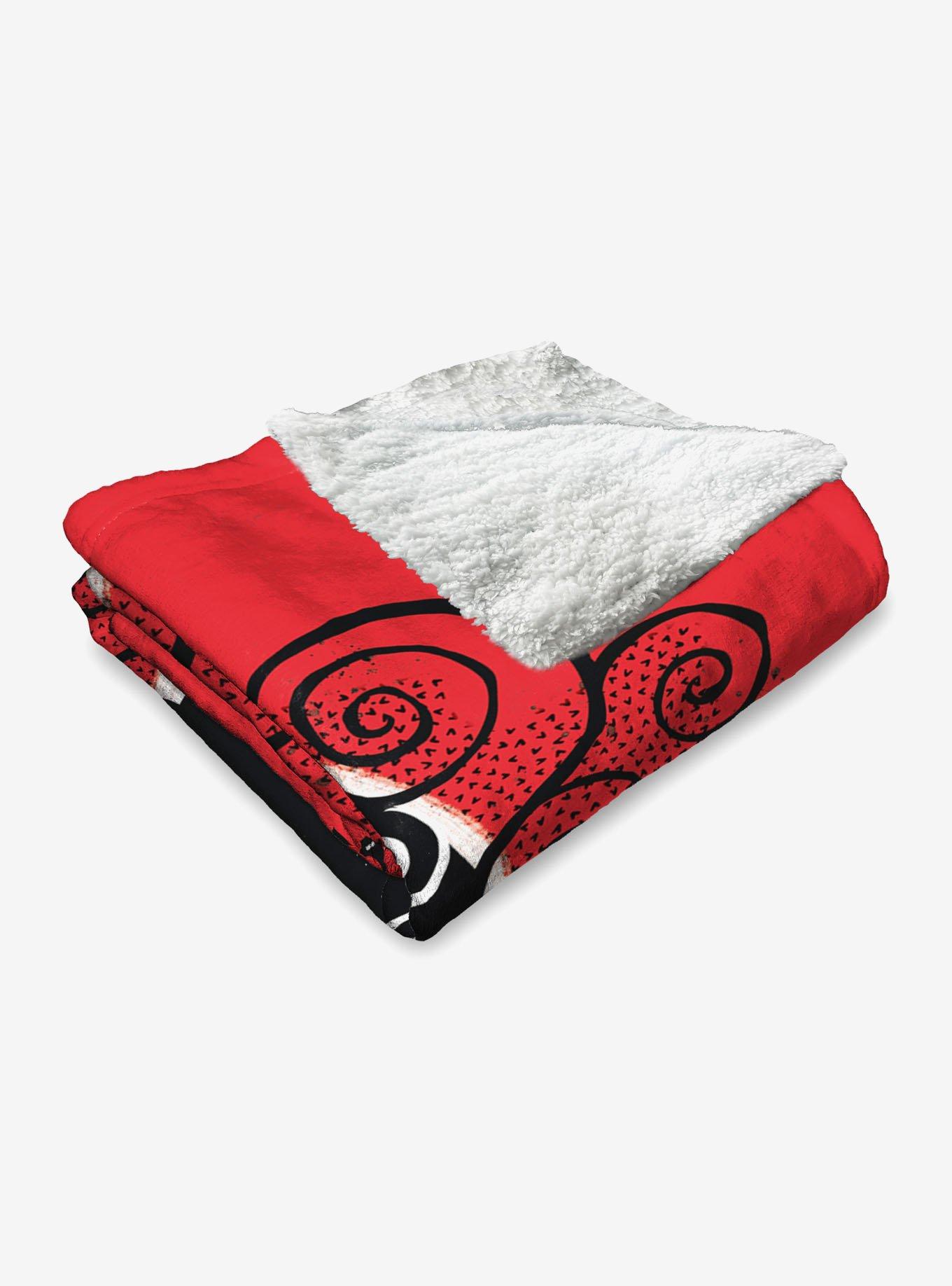 Beetlejuice So So Strange Silk Touch Sherpa Throw Blanket, , alternate