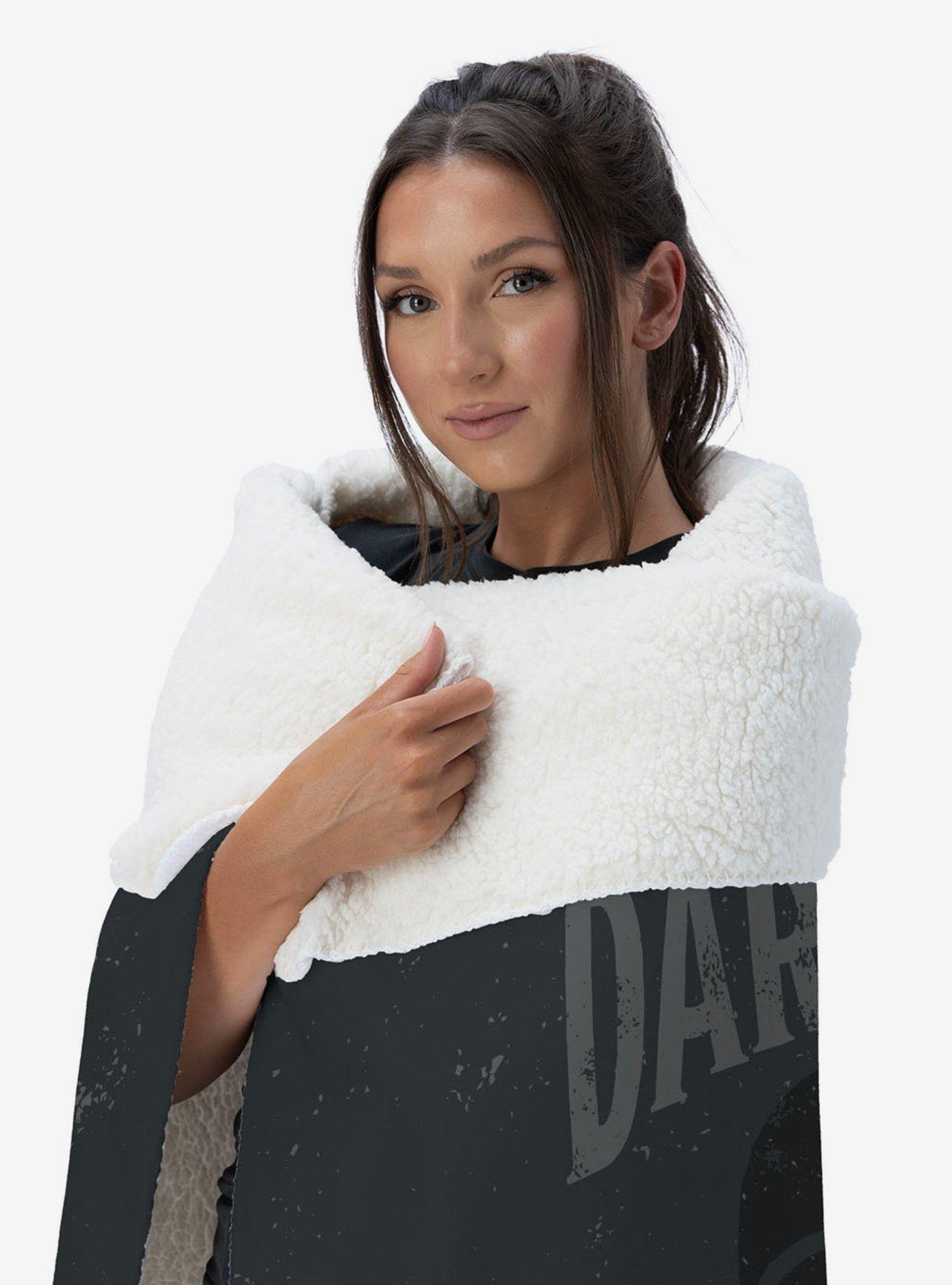 Star Wars Classic Dark Side Coffee Co. Silk Touch Sherpa Throw Blanket, , alternate