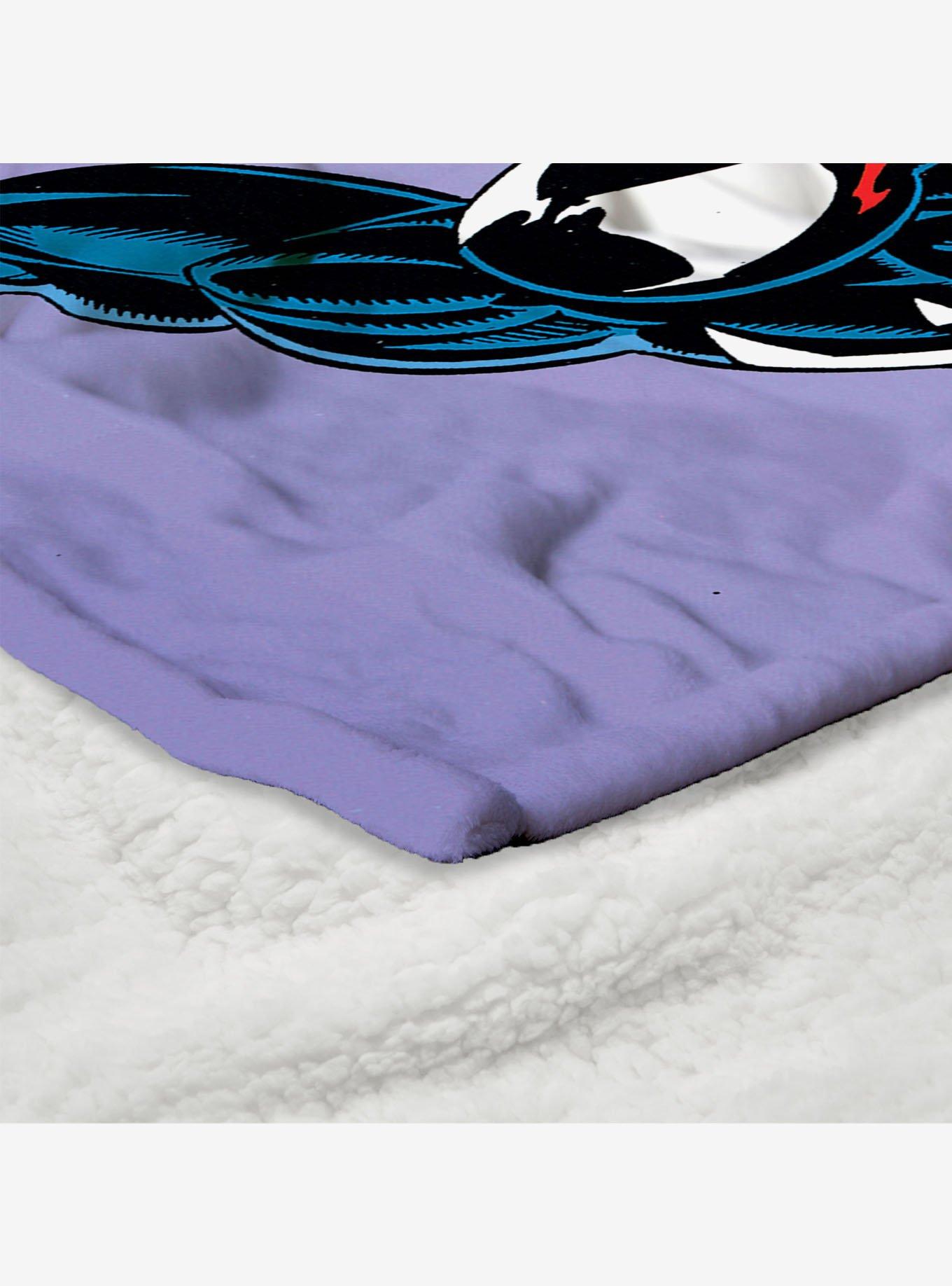 Marvel Spider-Man Peter Venom Spidey Fight Silk Touch Sherpa Throw Blanket, , alternate