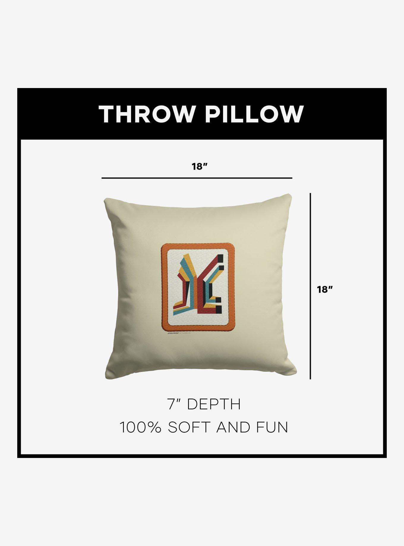 Star Wars Skeleton Crew Patch Pillow 3 Throw Pillow, , alternate