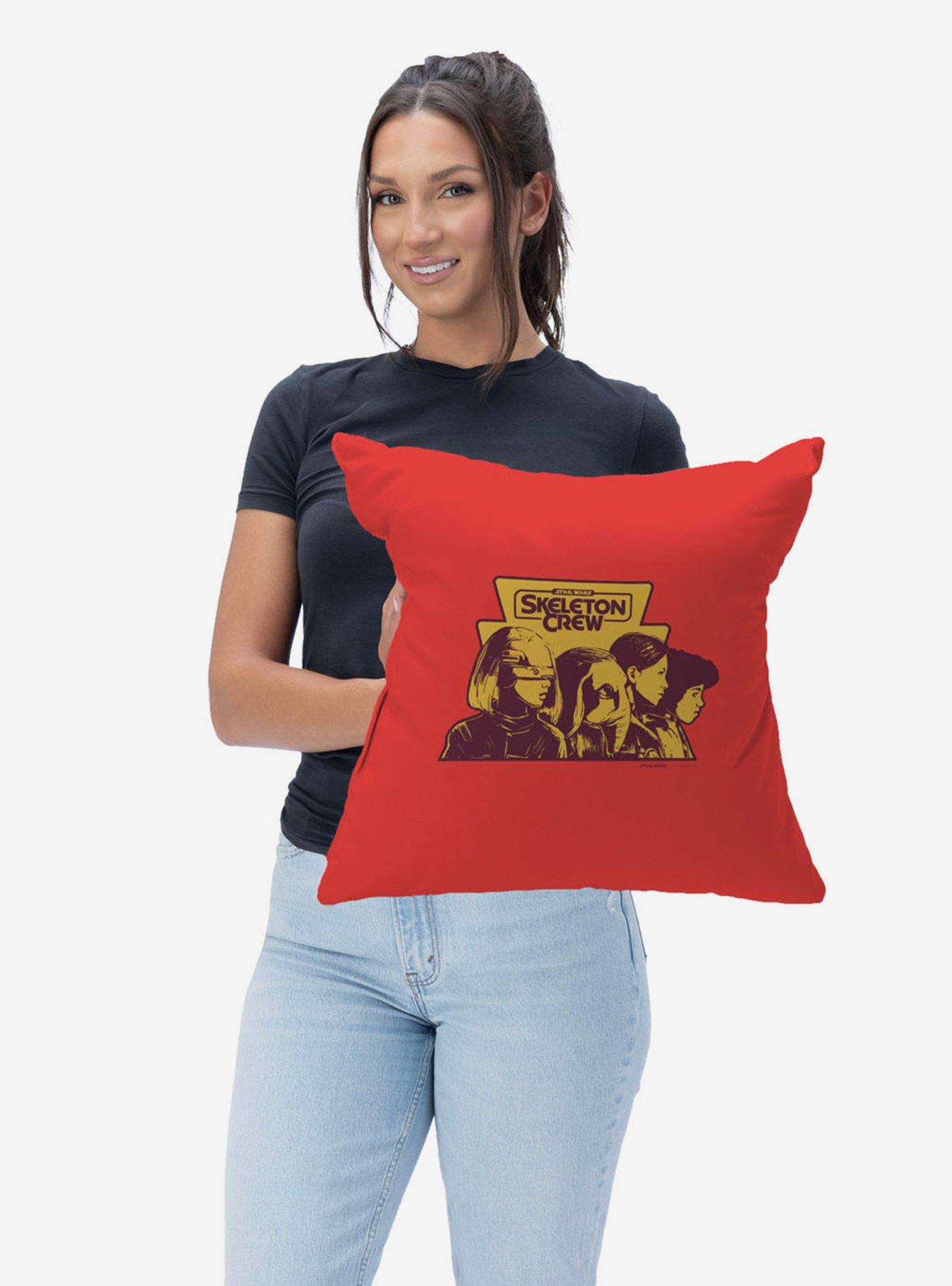 Star Wars Skeleton Crew Ready For Action Throw Pillow, , hi-res
