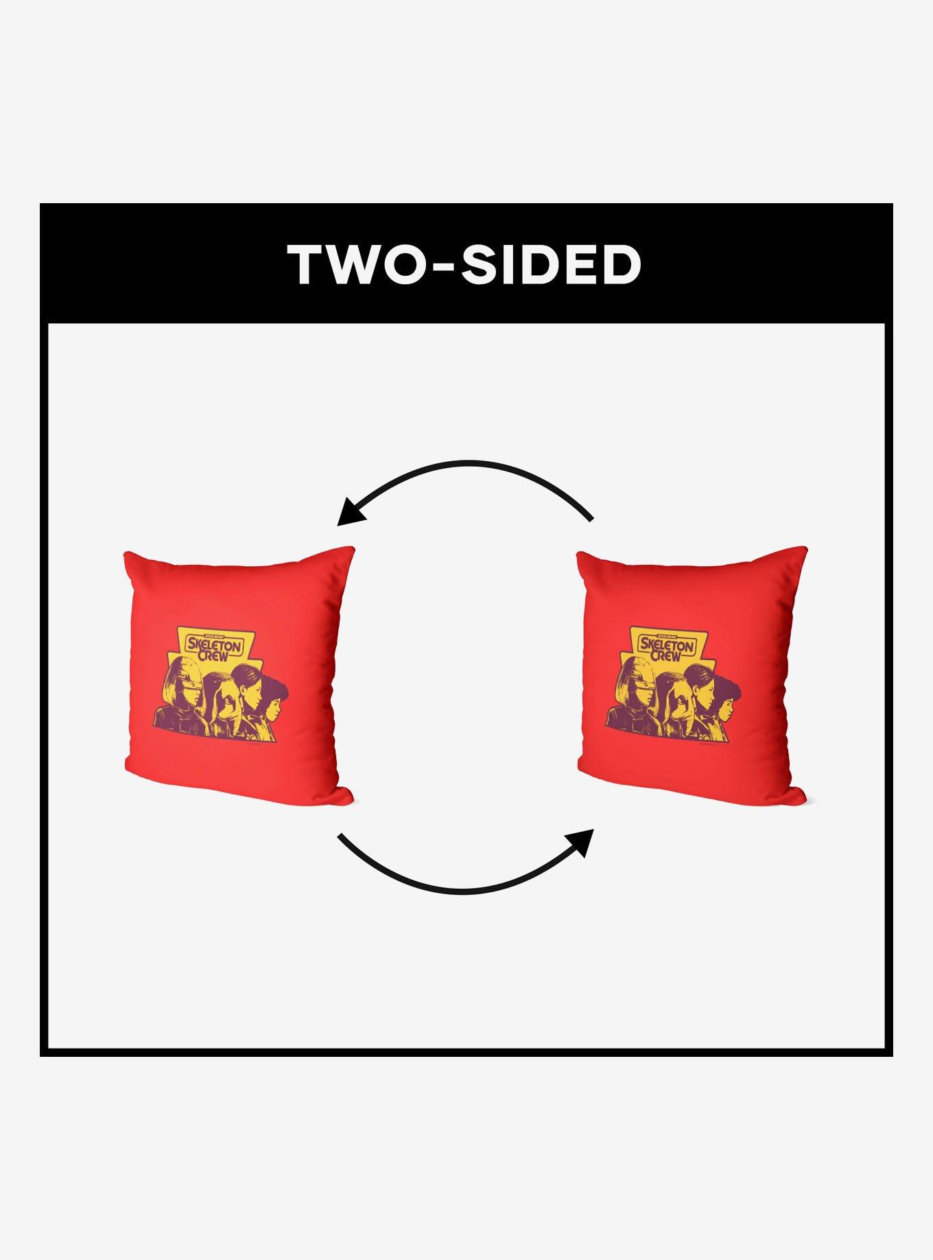 Star Wars Skeleton Crew Ready For Action Throw Pillow, , alternate