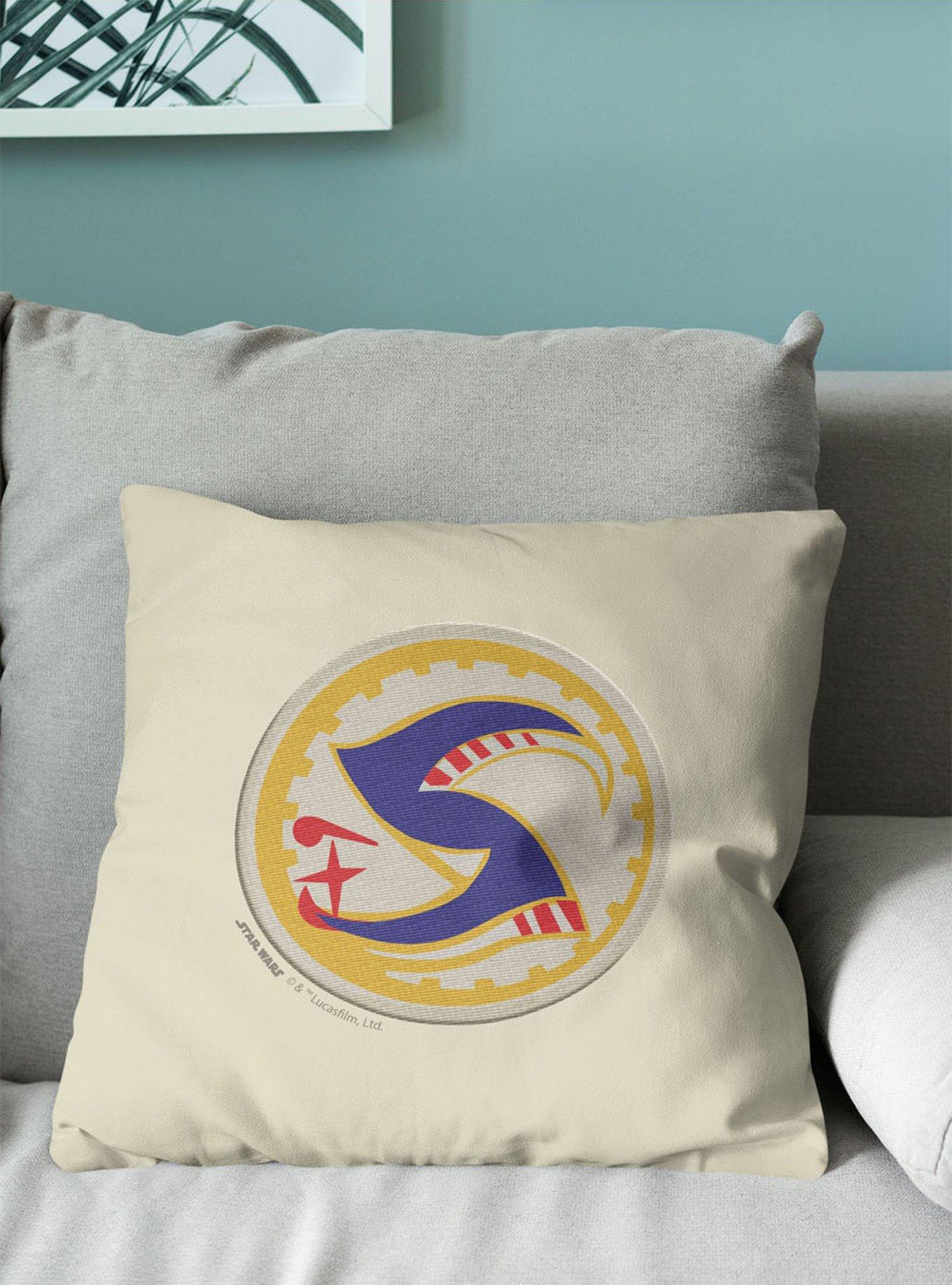Star Wars Skeleton Crew Patch Pillow 2 Throw Pillow, , alternate
