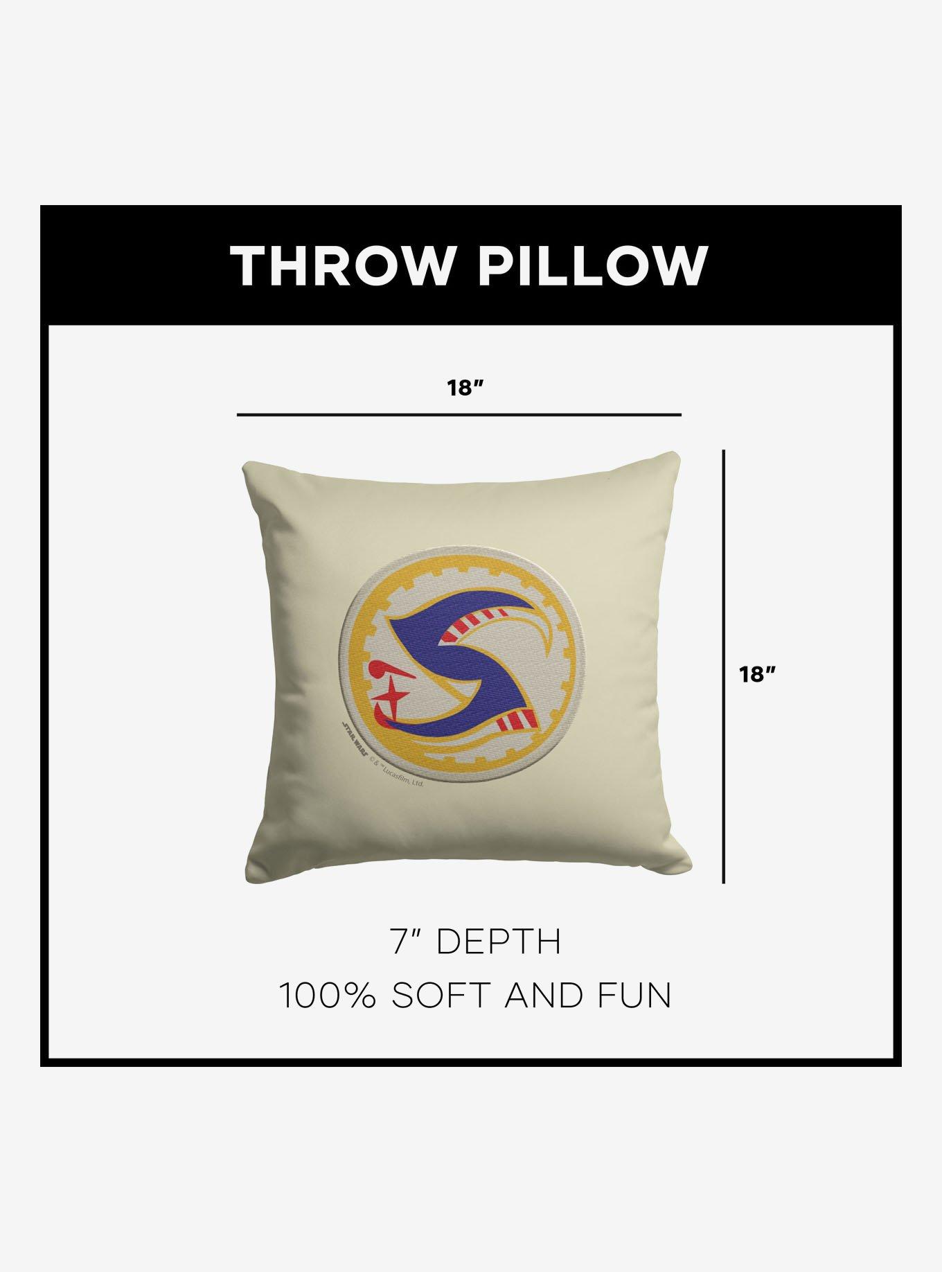 Star Wars Skeleton Crew Patch Pillow 2 Throw Pillow, , alternate