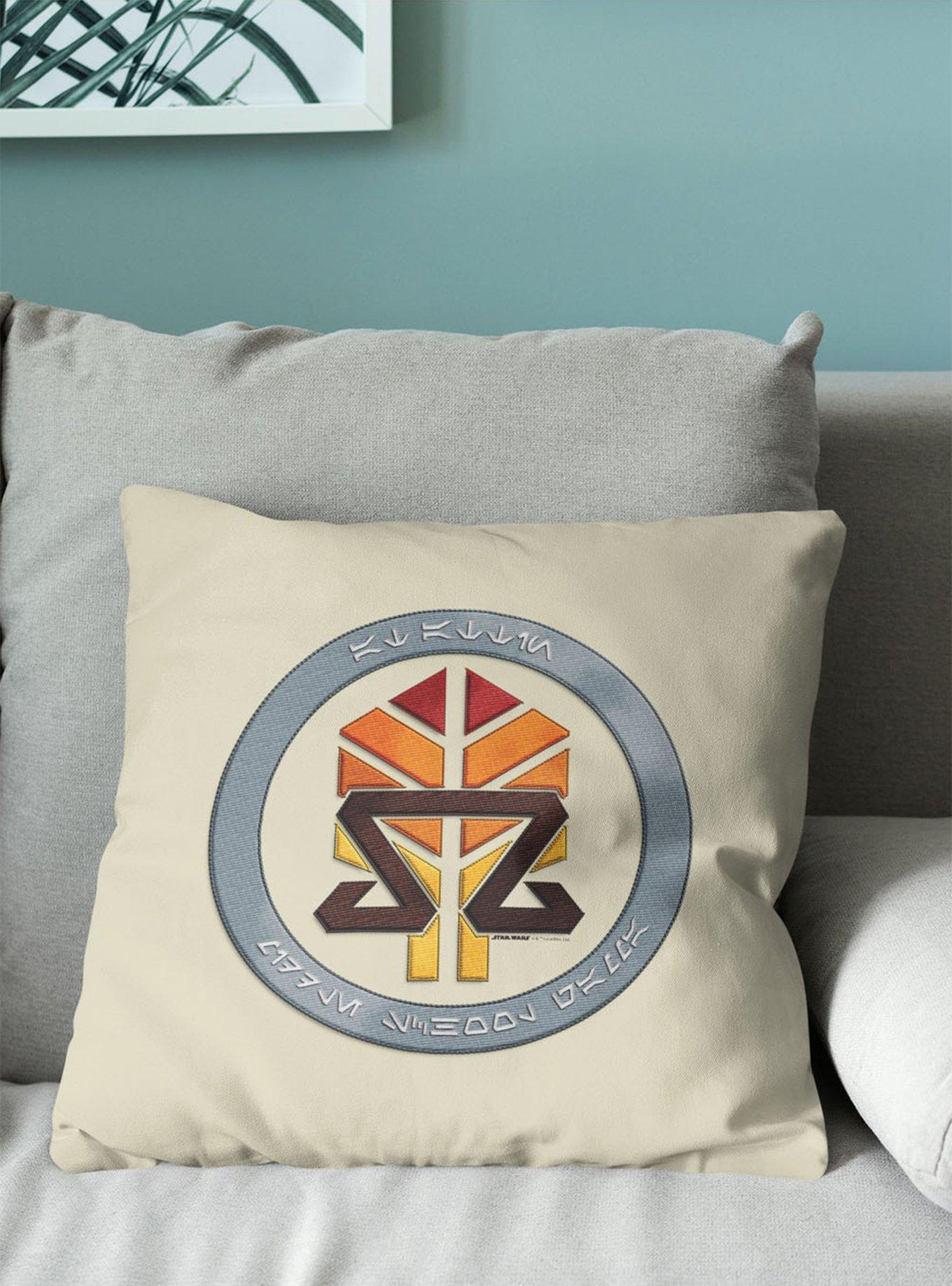 Star Wars Skeleton Crew Patch Pillow 1 Throw Pillow, , alternate