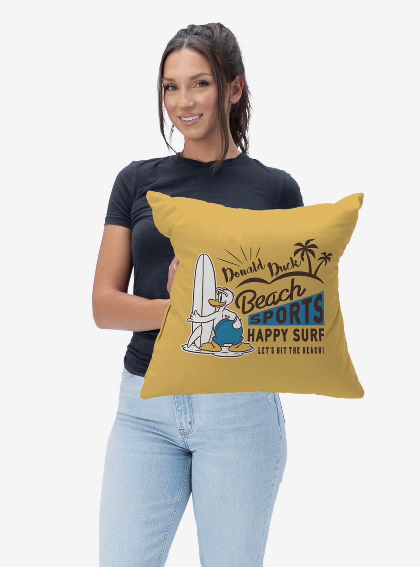 Disney Mickey & Friends Beach Sports Throw Pillow, , hi-res