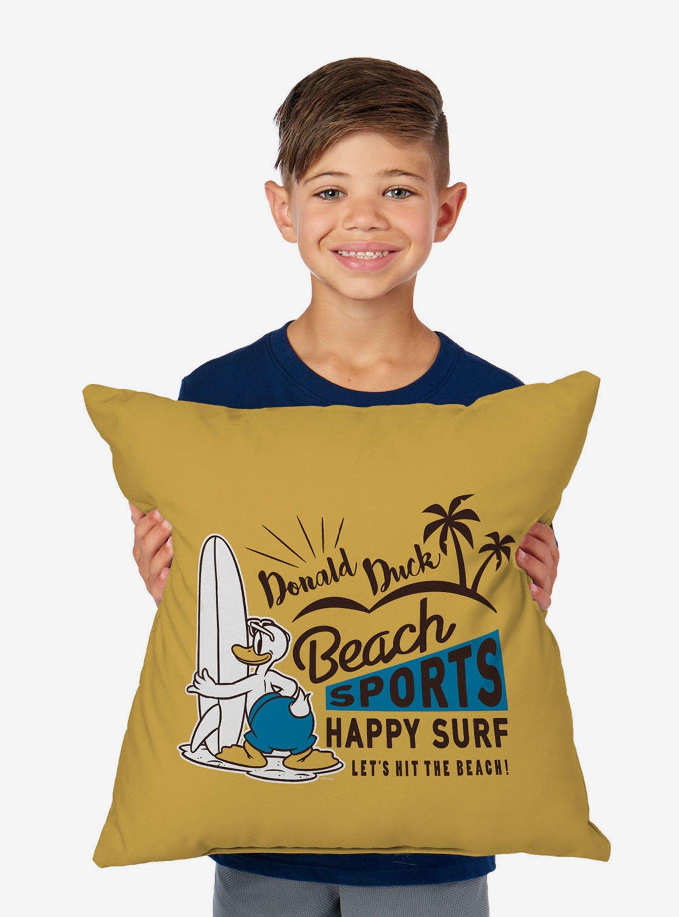 Disney Mickey & Friends Beach Sports Throw Pillow, , alternate